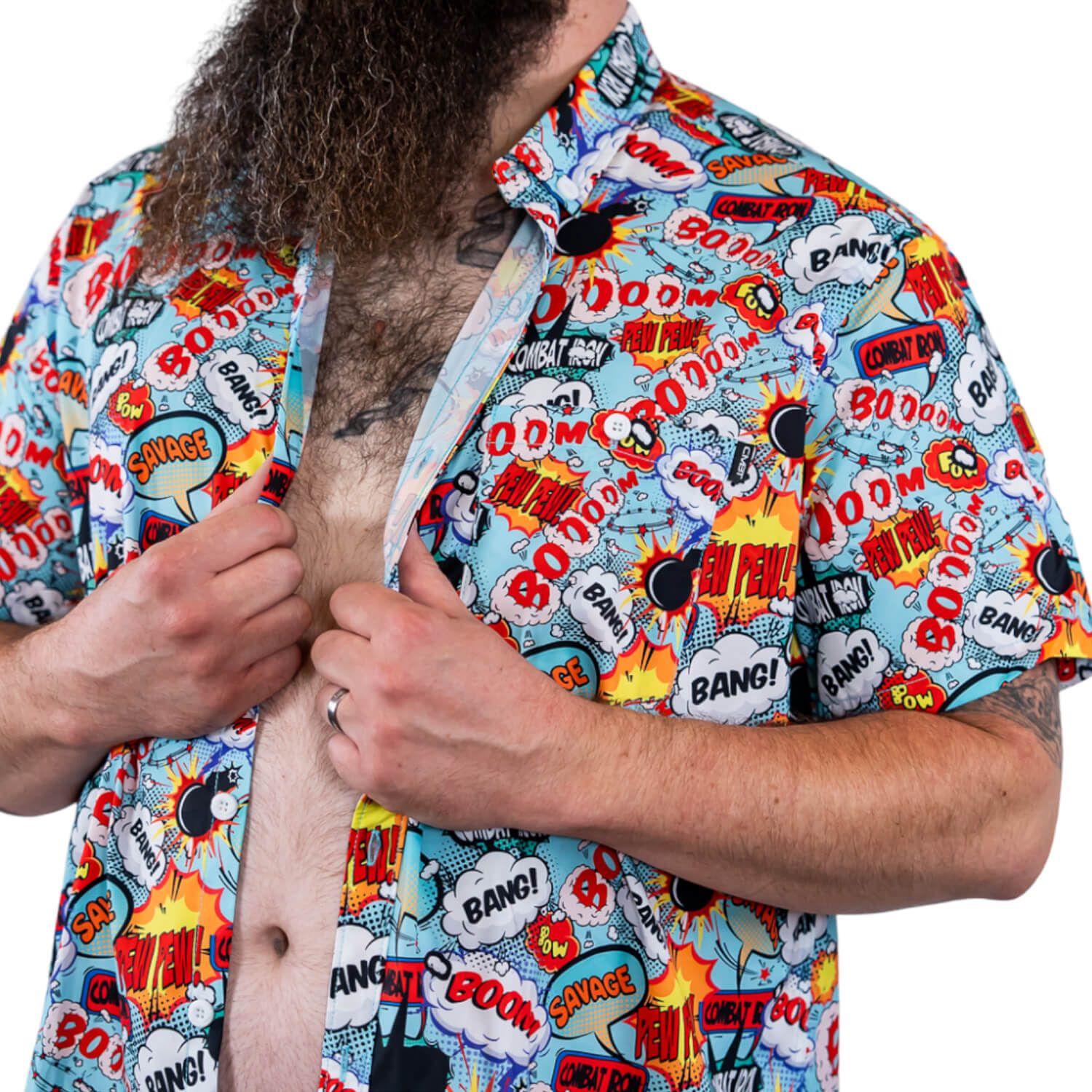 Men Original Button Up Tee - Image 21