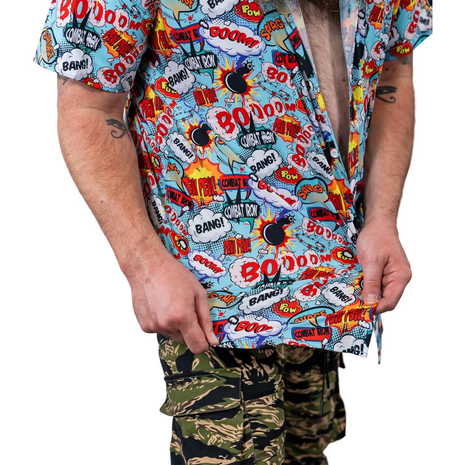 Men Original Button Up Tee - Image 22