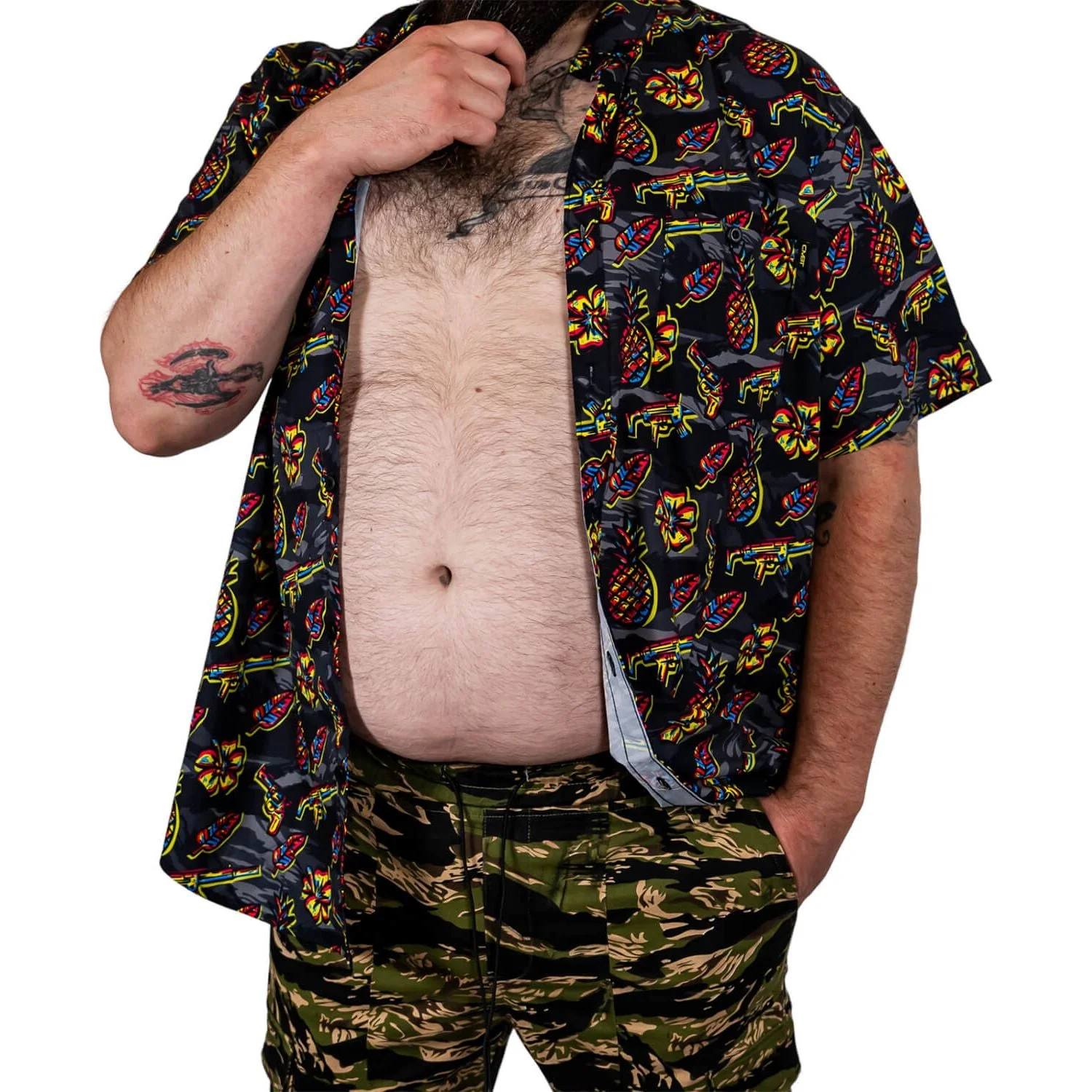 Men Original Button Up Tee - Image 33
