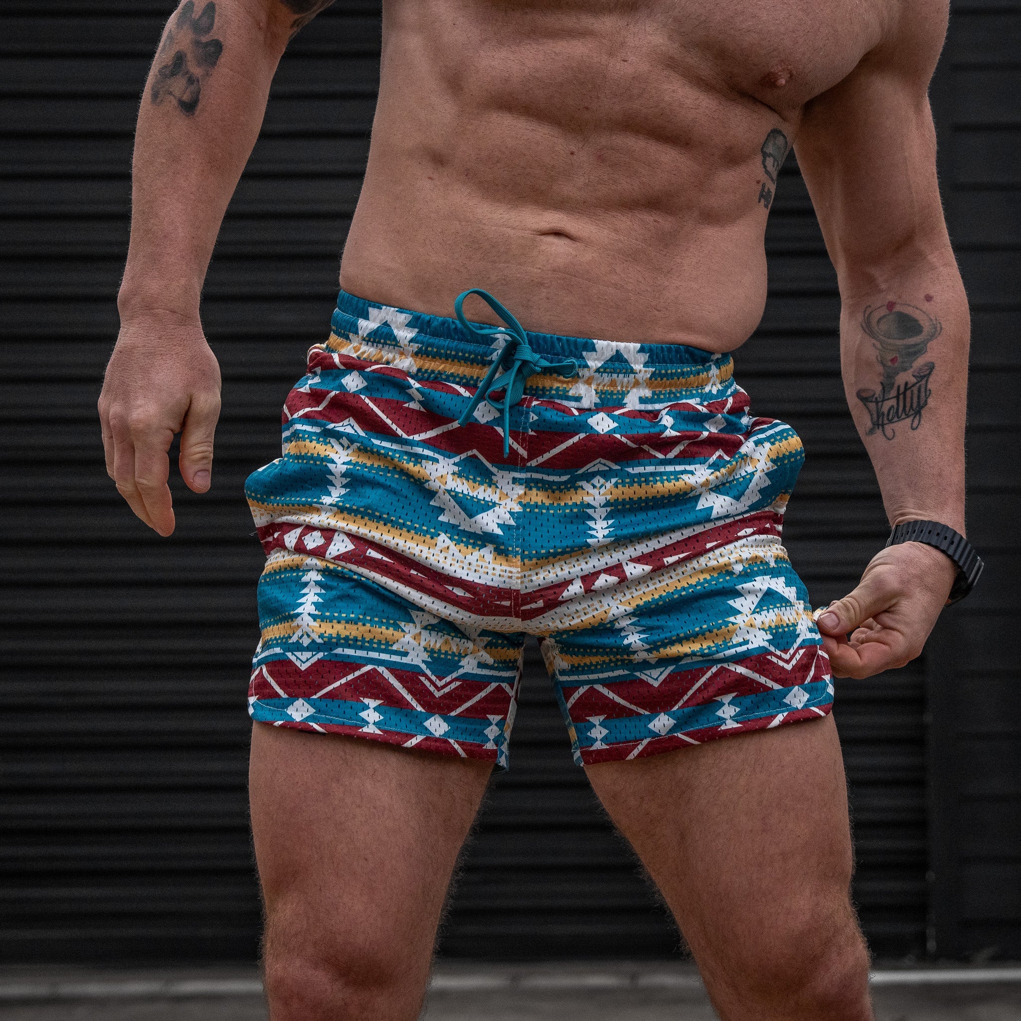 Men’s HNH Mid-Thigh Shorts | 5" Inseam - Image 86