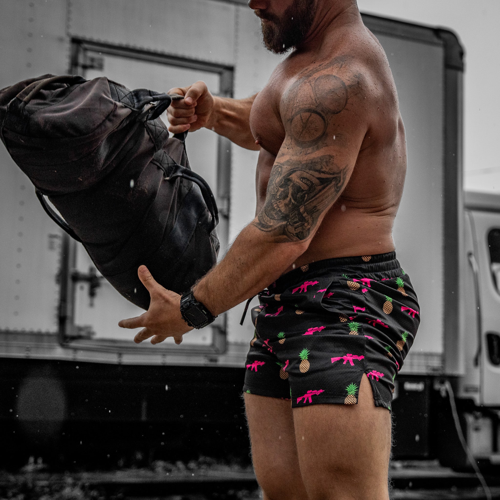 Men's Hooch Daddy Mesh Shorts | 5" - Image 154