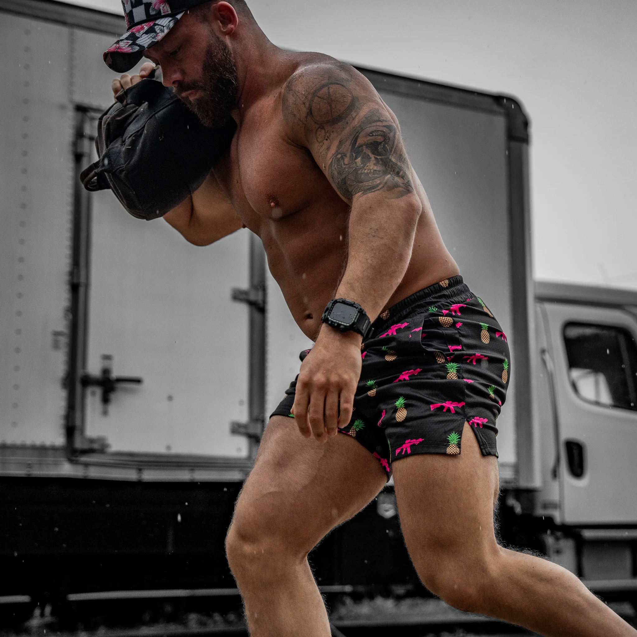 Men's Hooch Daddy Mesh Shorts | 5" - Image 163