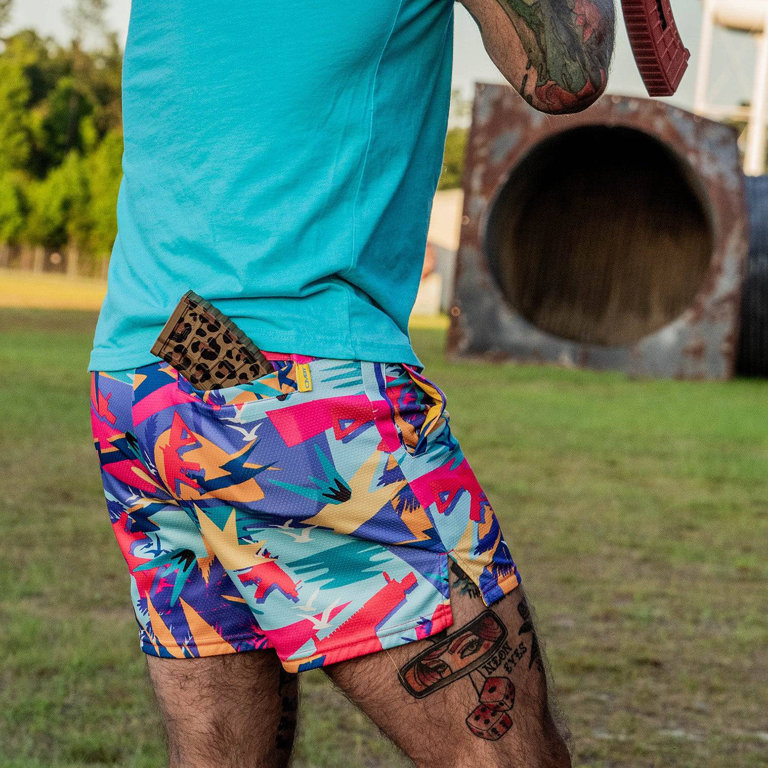 Men's Hooch Daddy Mesh Shorts | 5" - Image 21