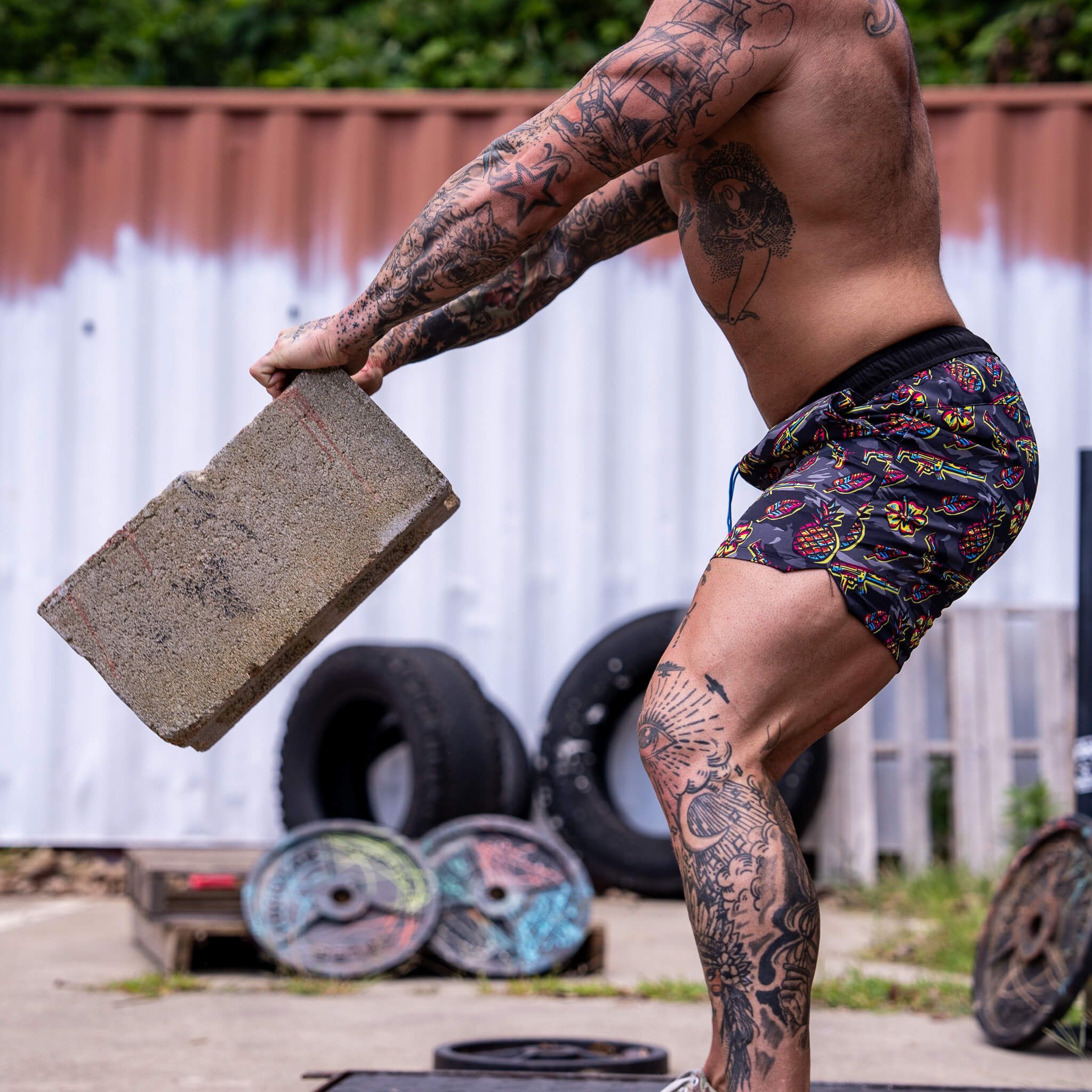 Men's Hybrid Athletic Shorts | 5.5" - Image 30