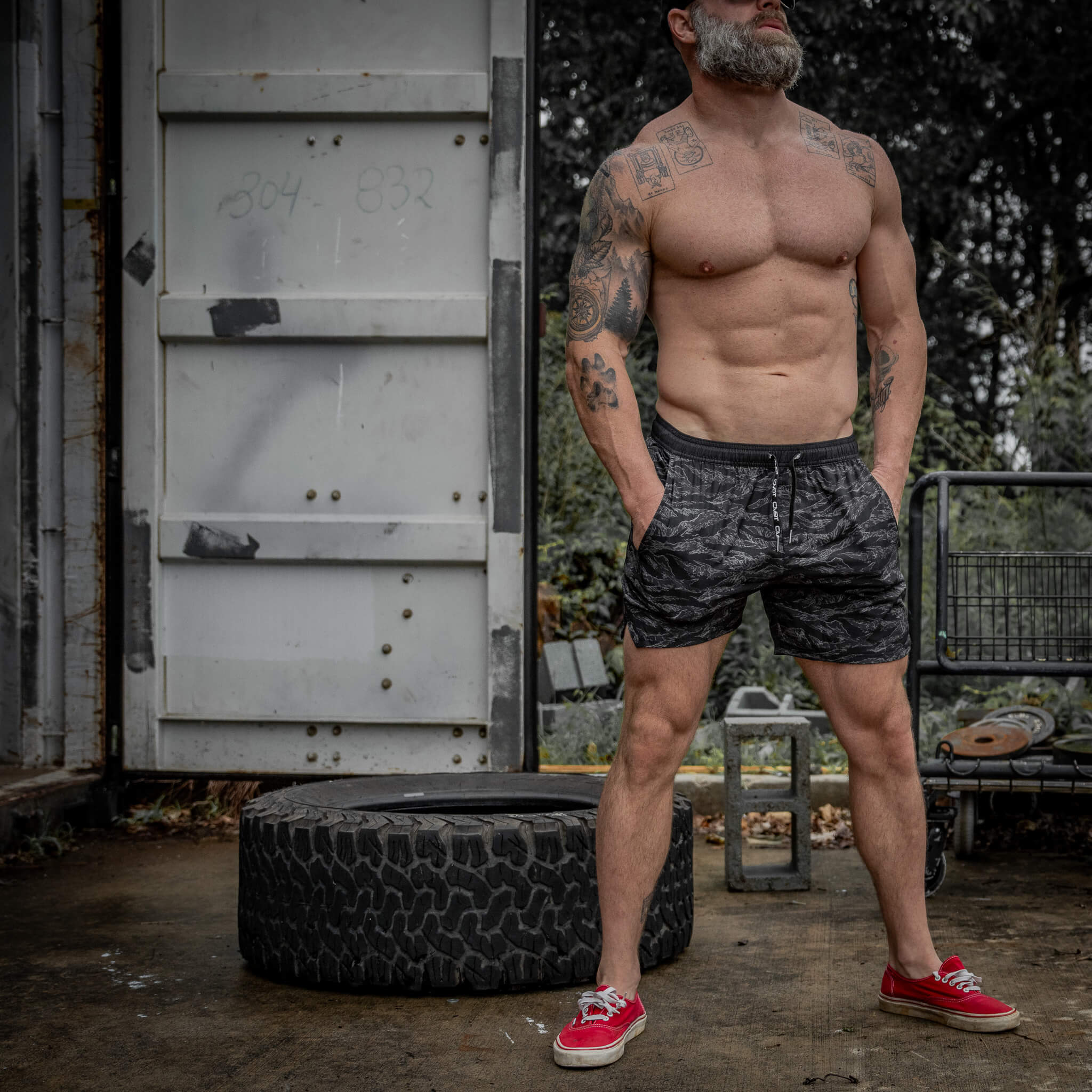 Men's Hybrid Athletic Shorts | 5.5" - Image 69