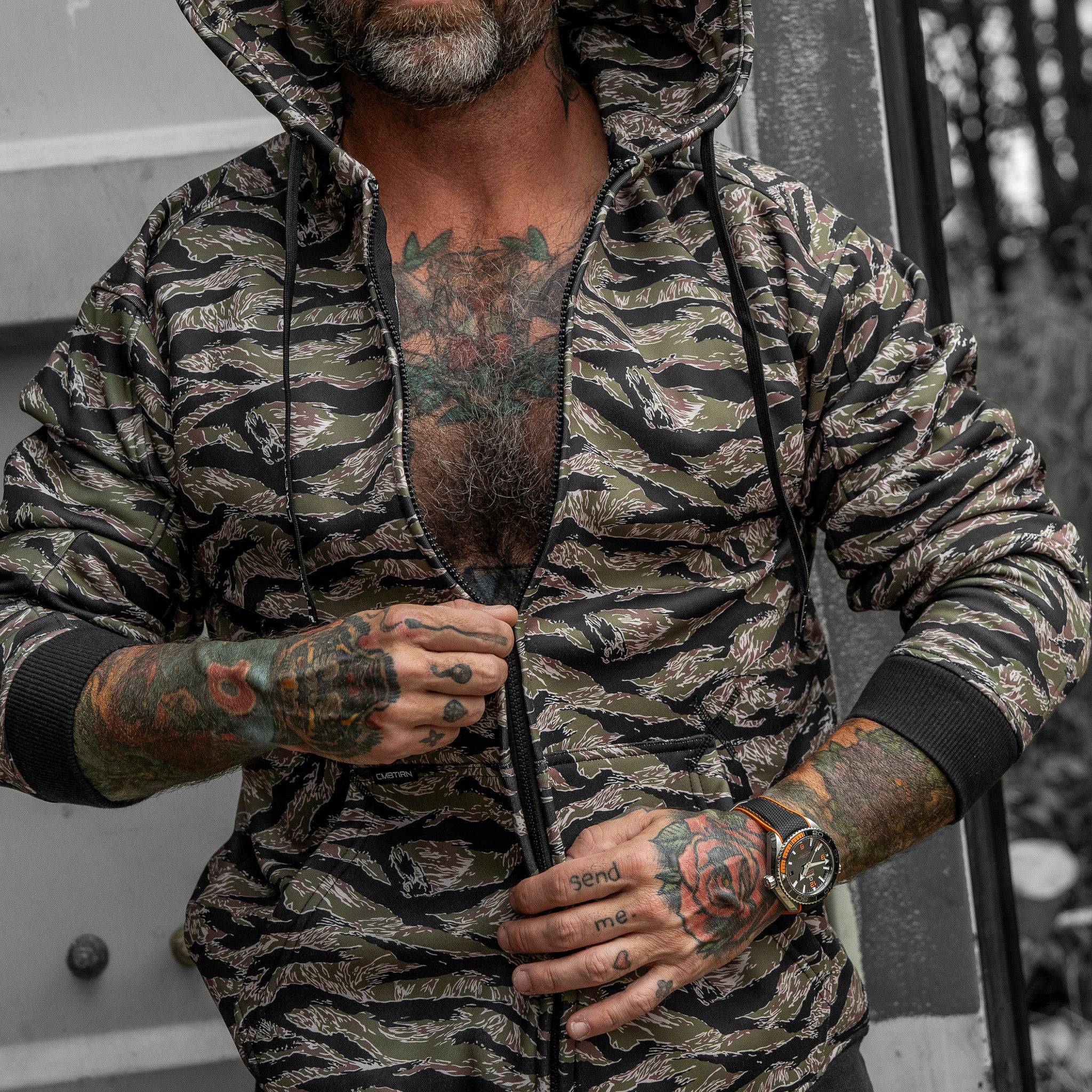 Men's Zip Up Fleece Lined Hoodie 2.0 - Image 18