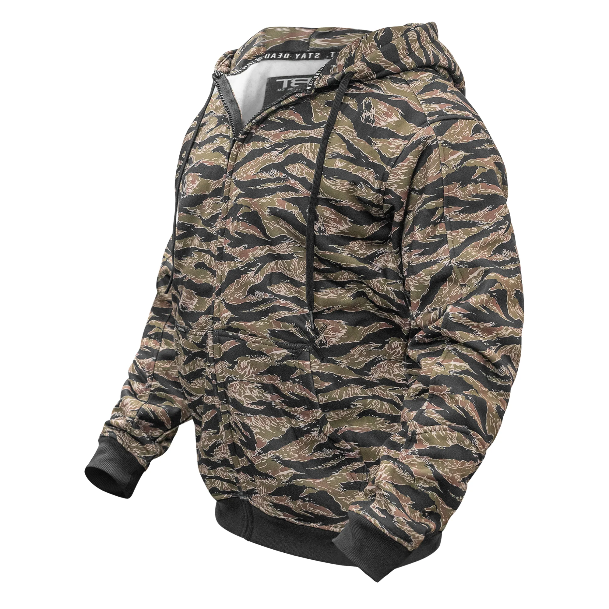 Men's Zip Up Fleece Lined Hoodie 2.0 - Image 5