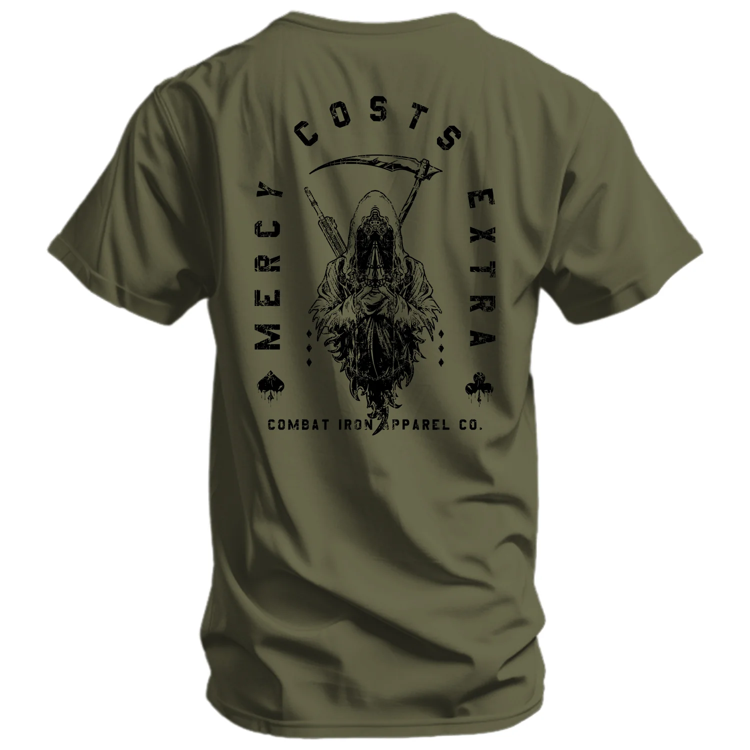 Mercy Costs Extra Men's T-Shirt - Image 17