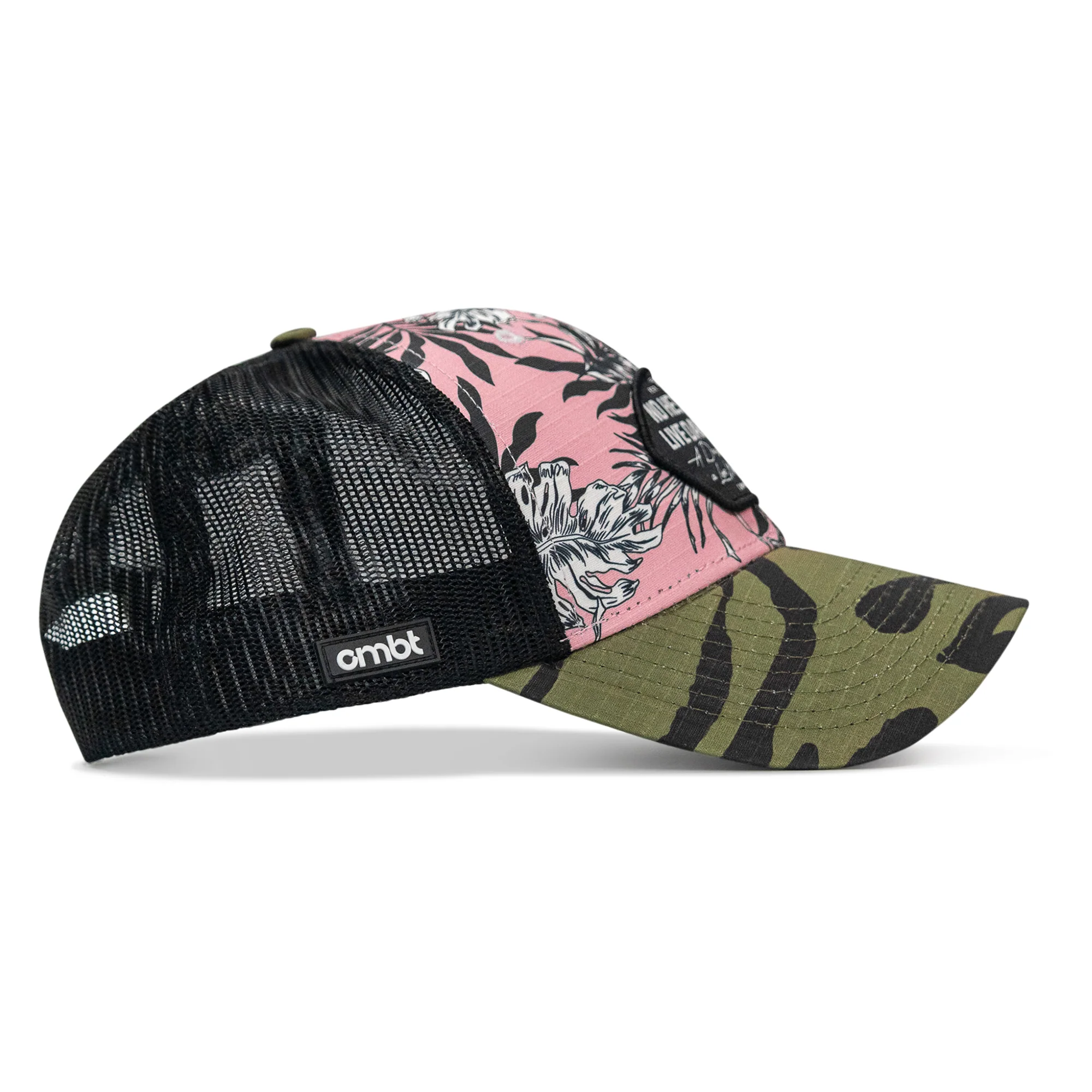 No Hesitation. Live Dangerous Patch Original Ripstop Snapback Hat - Image 18