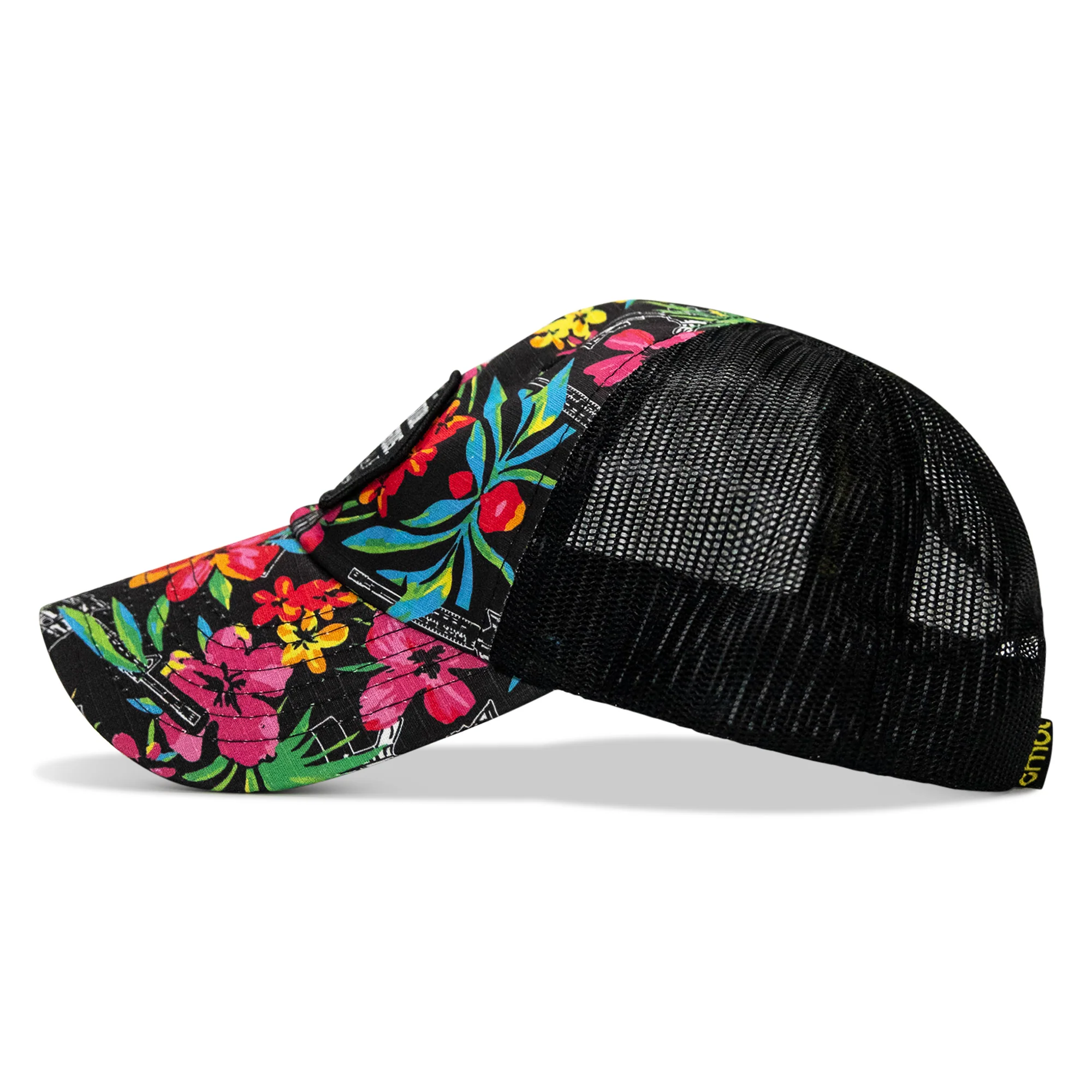 No Hesitation. Live Dangerous Patch Tactical Ripstop Mesh Snapback Hat - Image 18
