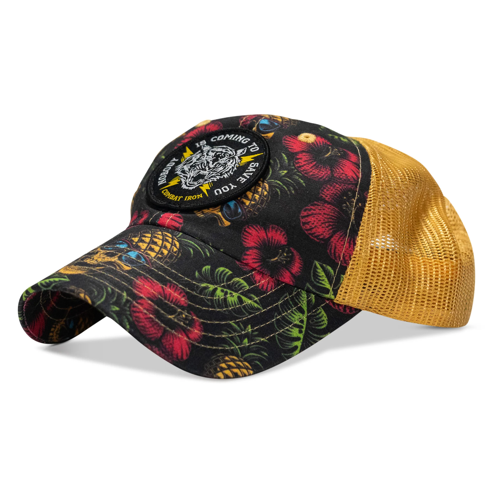 Nobody is Coming To Save You Patch Tactical Ripstop Mesh Snapback Hat - Image 14