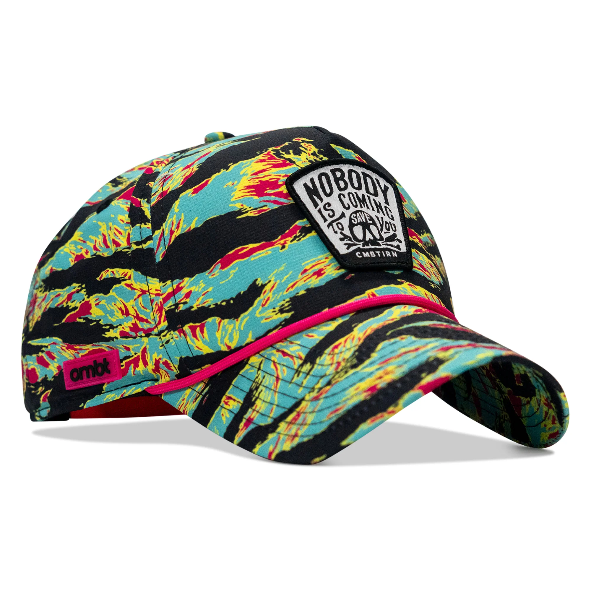 Nobody Is Coming To Save You Skull Patch Waterproof Weekender Snapback - Image 20