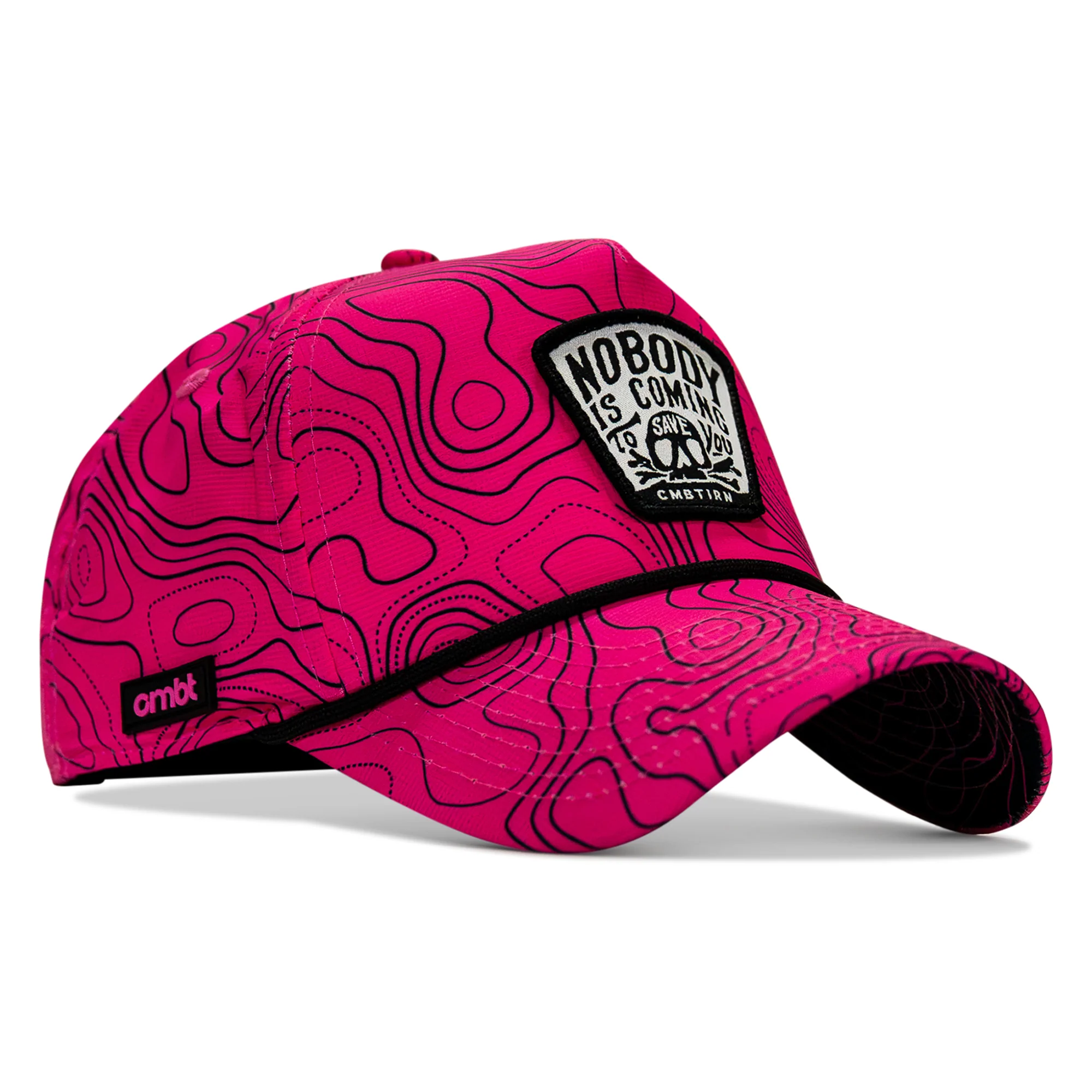 Nobody Is Coming To Save You Skull Patch Waterproof Weekender Snapback - Image 52
