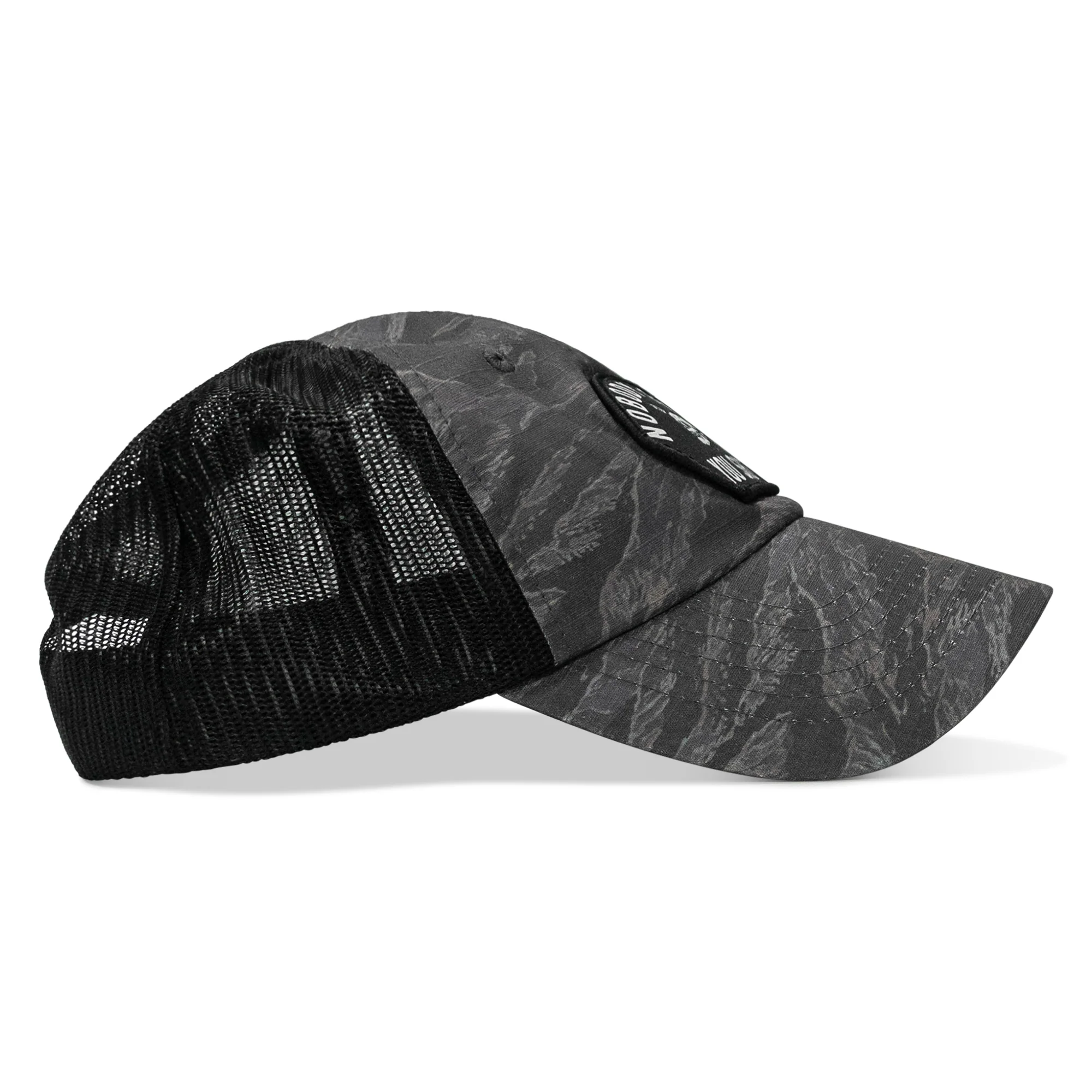 Nobody Owes You Shit Arched Patch Tactical Ripstop Mesh Snapback Hat - Image 25