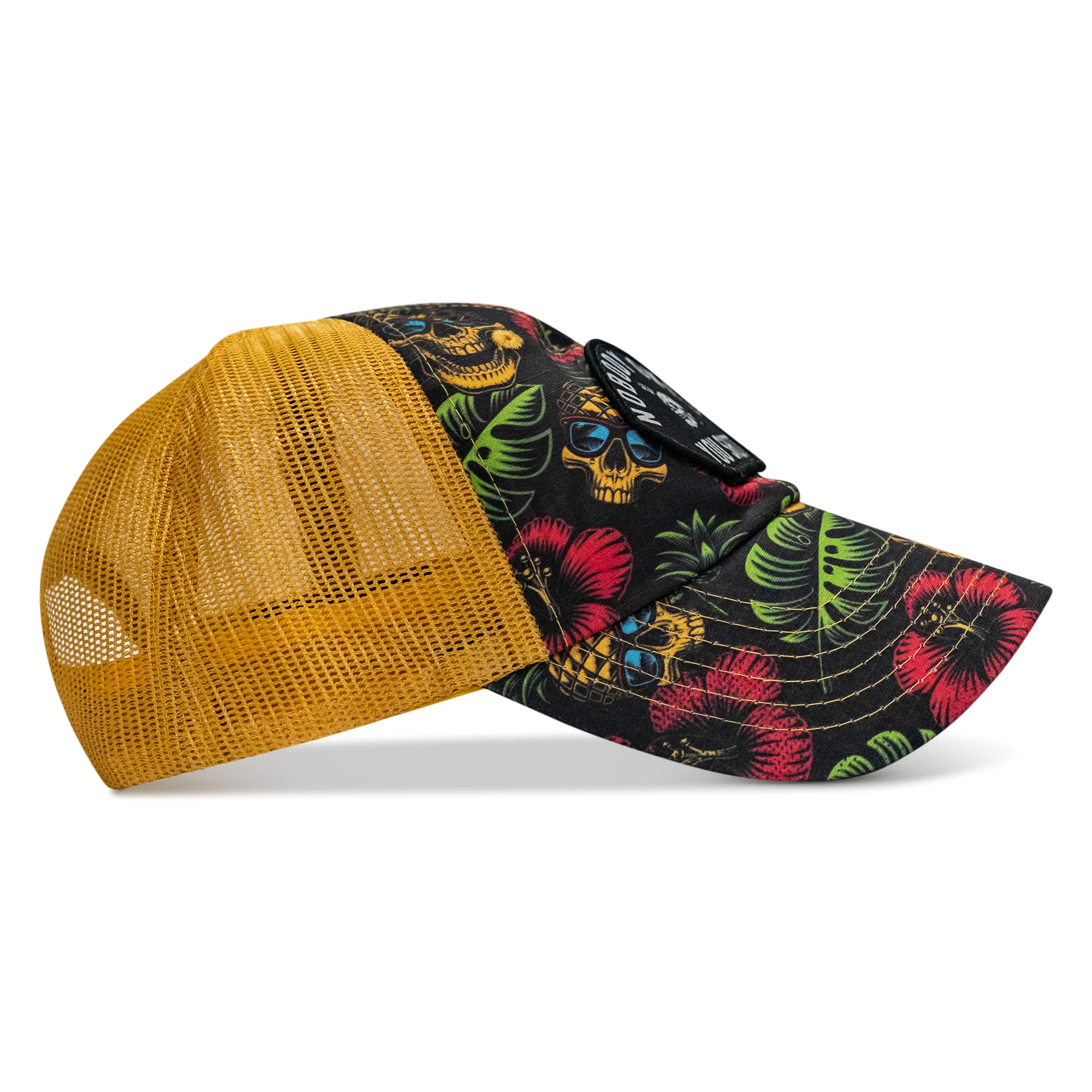 Nobody Owes You Shit Arched Patch Tactical Ripstop Mesh Snapback Hat - Image 51