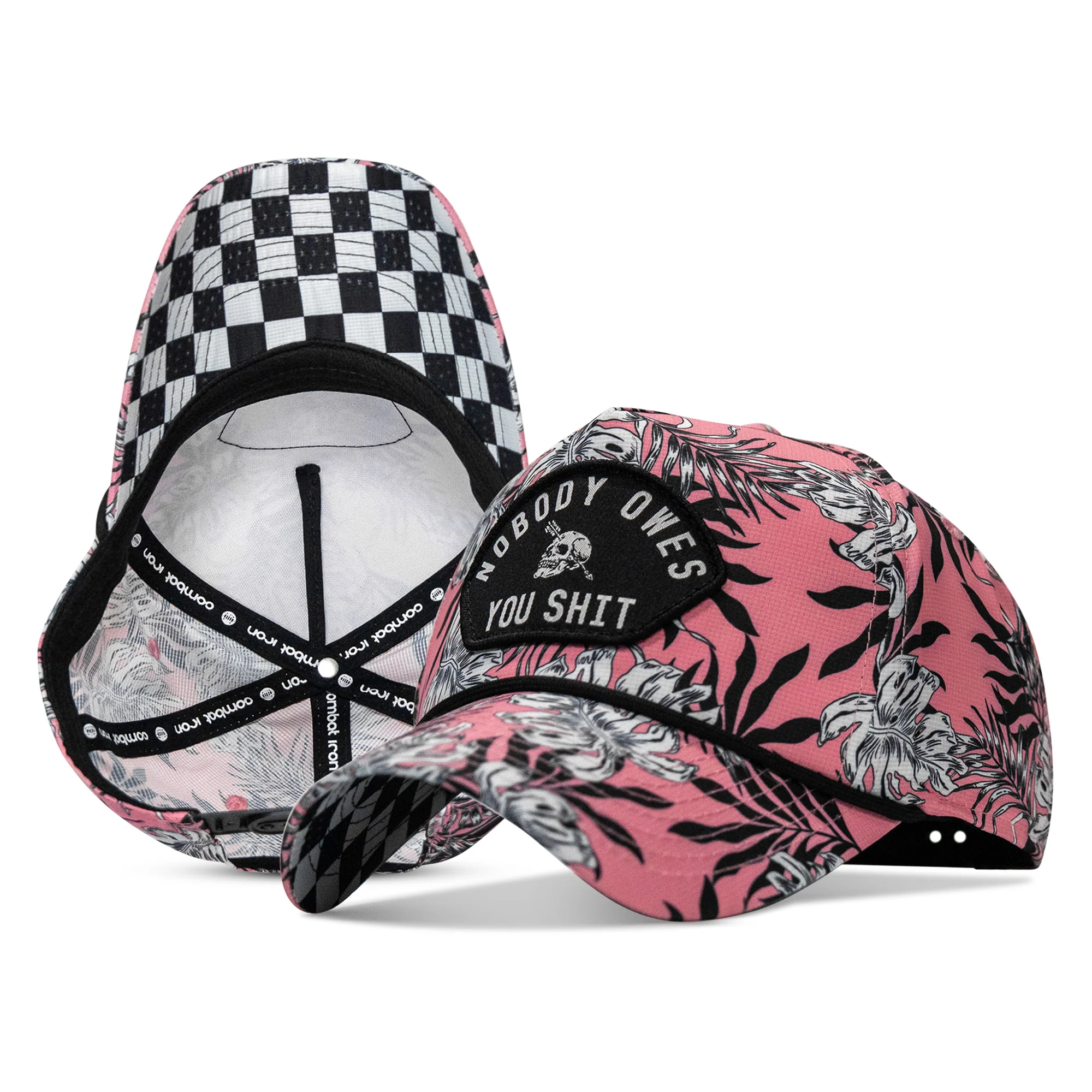 Nobody Owes You Shit Arched Patch Waterproof Weekender Snapback - Image 76
