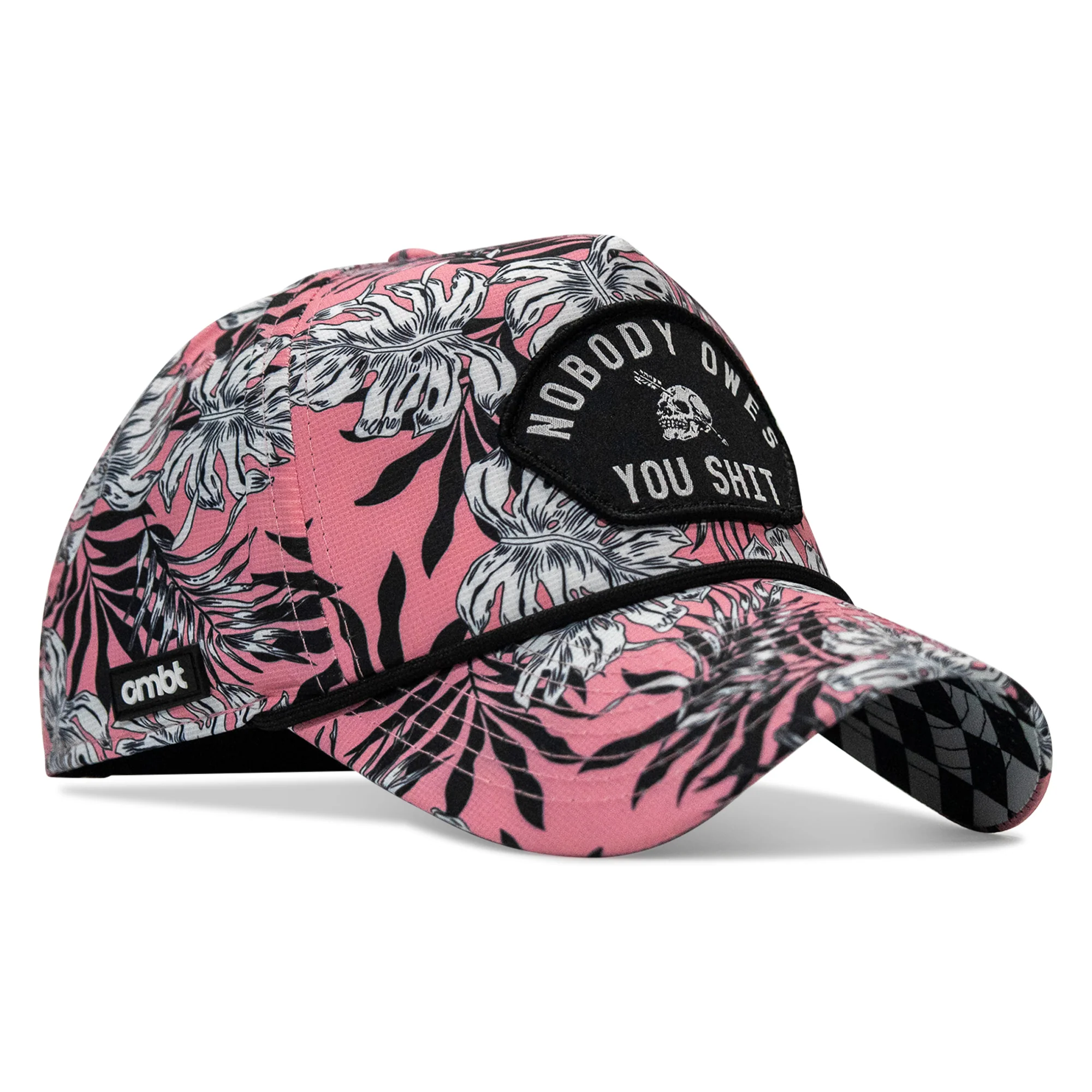 Nobody Owes You Shit Arched Patch Waterproof Weekender Snapback - Image 78