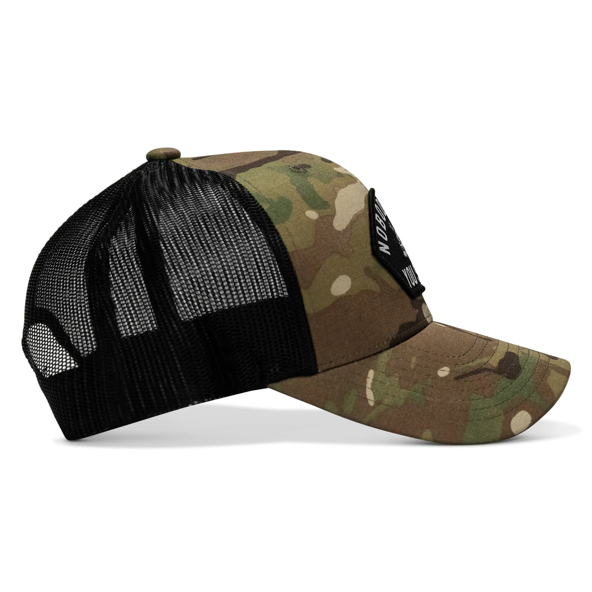Nobody Owes You Shit Arched Skull Patch Snapback - Image 66