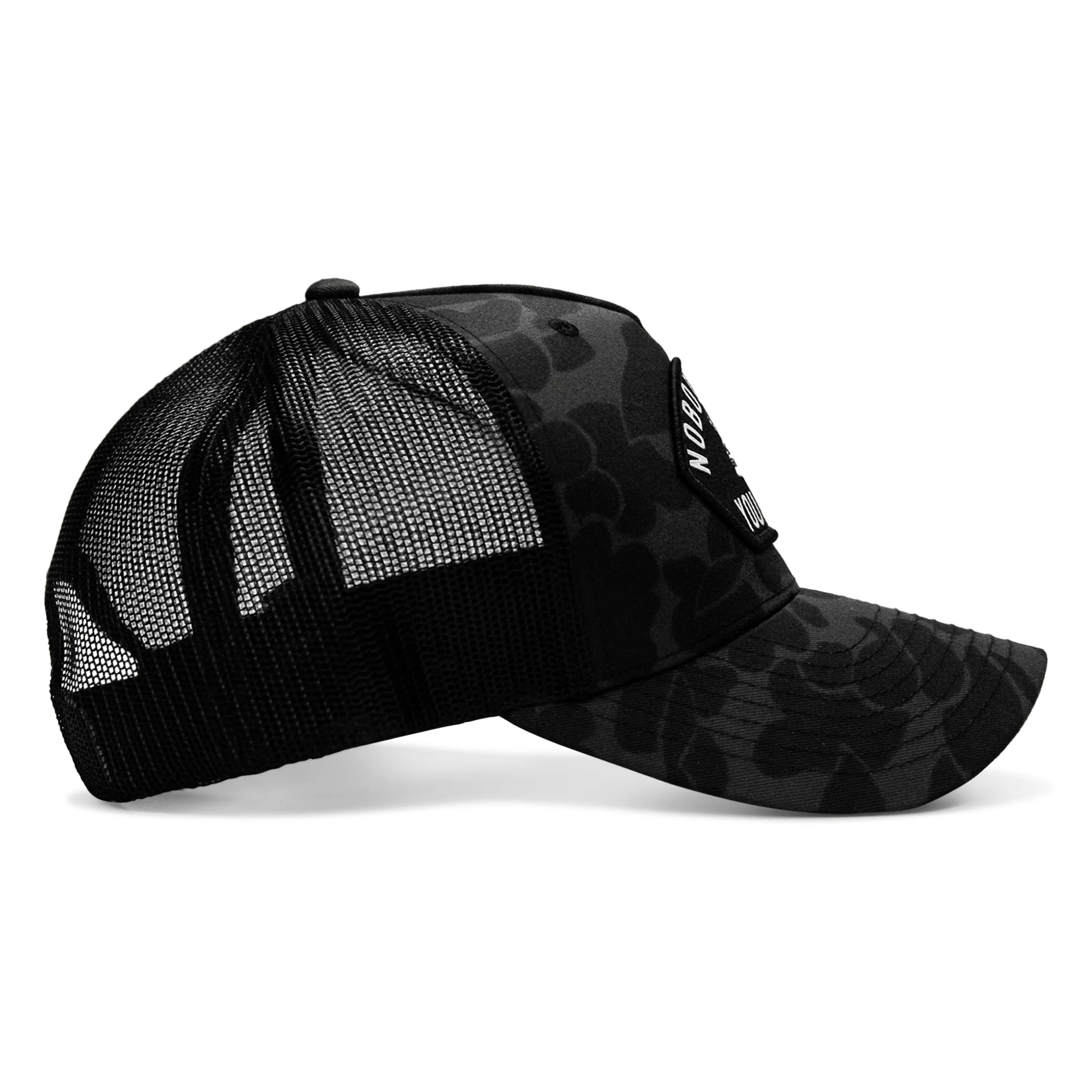 Nobody Owes You Shit Arched Skull Patch Snapback - Image 71