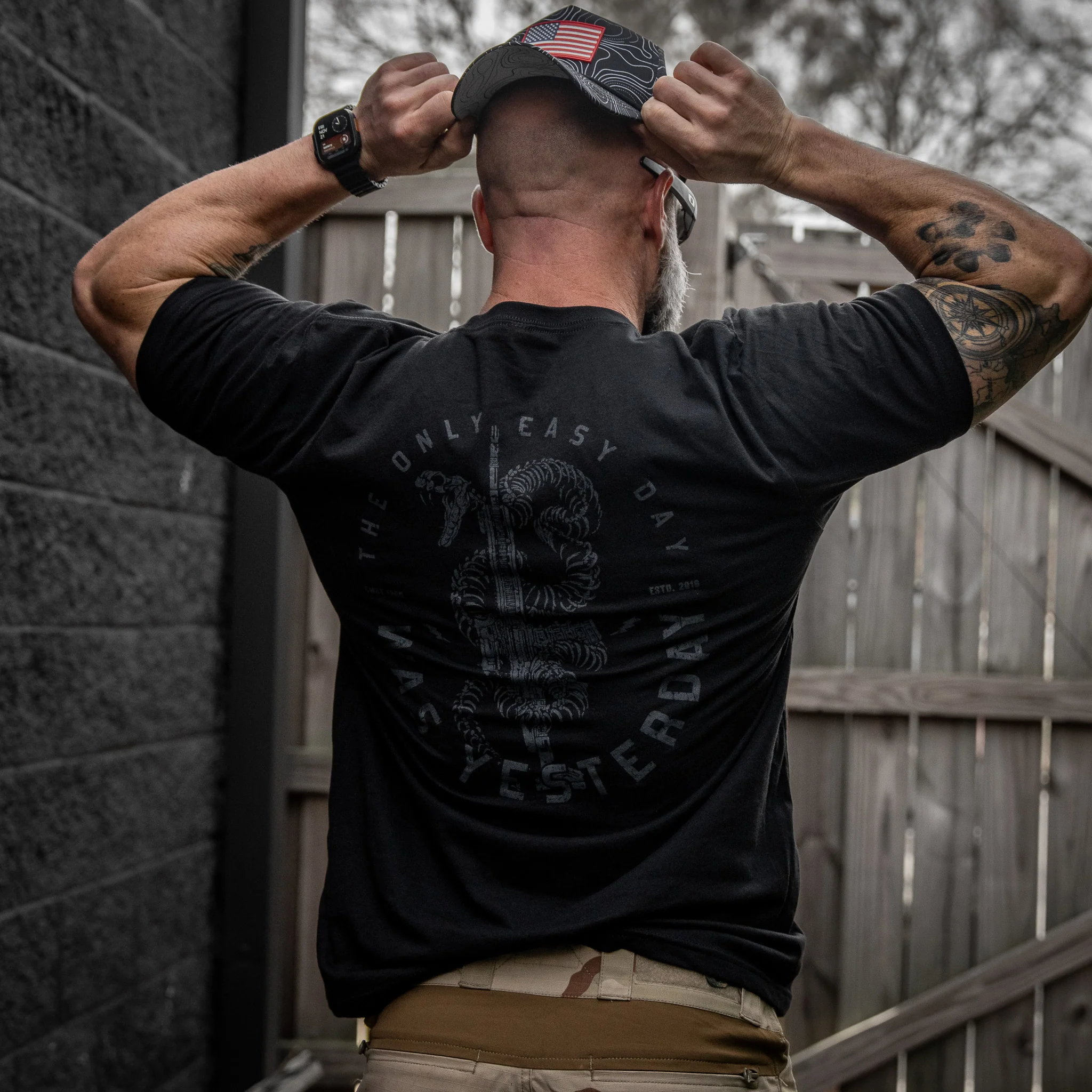 Only Easy Day Was Yesterday Rifle Men's T-Shirt - Image 13