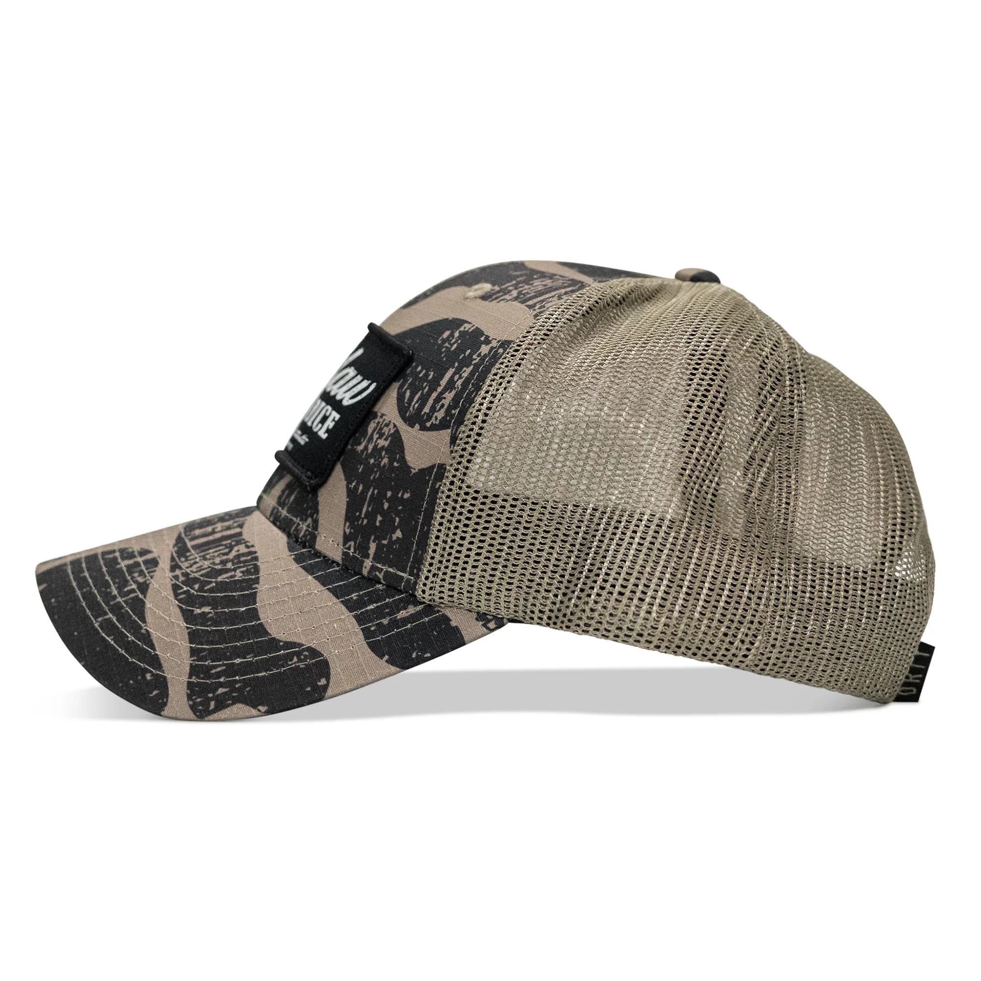 Outlaw By Choice Patch Original Ripstop Classic Snapback Hat - Image 8