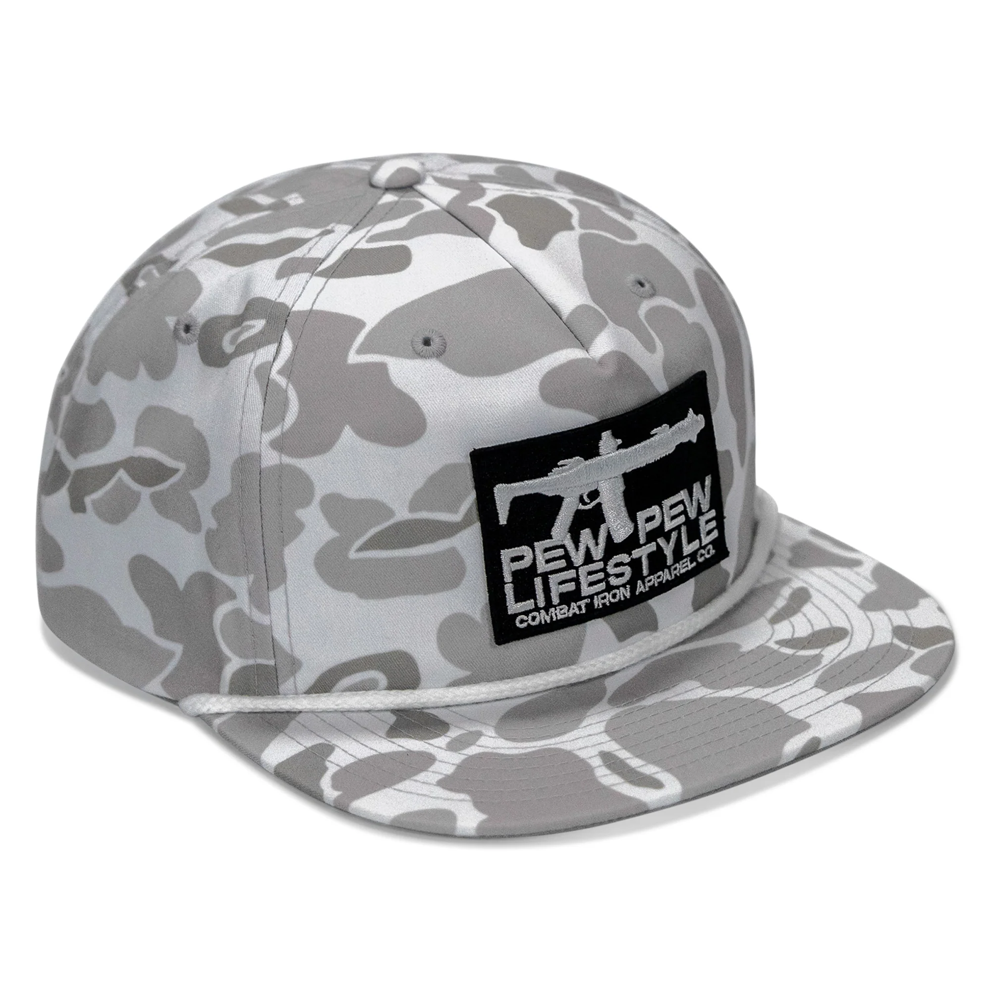 Pew Pew Lifestyle Patch Flatbill Hat - Image 3
