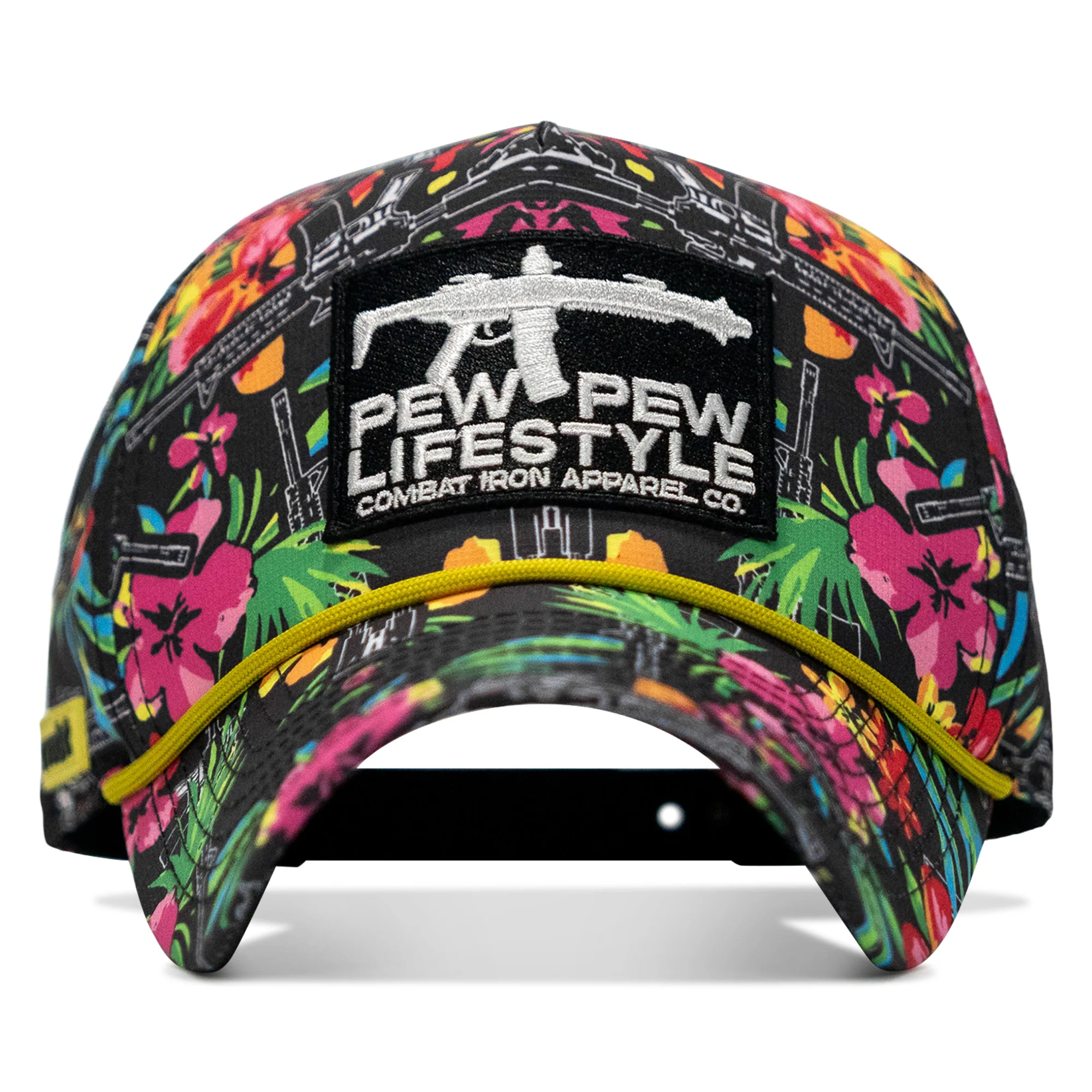 Pew Pew Lifestyle Patch Weekender Snapback Hat - Image 13