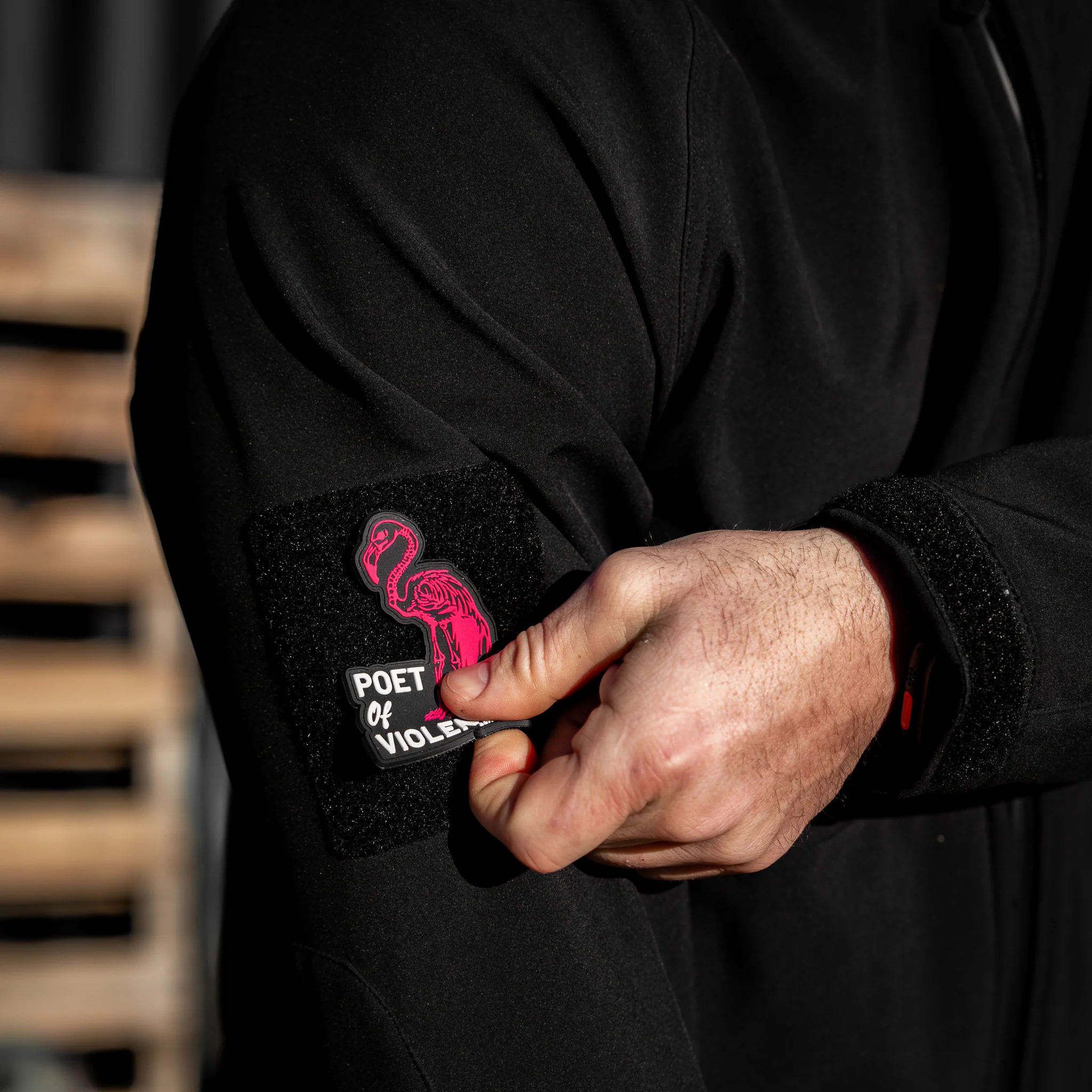 Poet Of Violence PVC Patch - Image 7