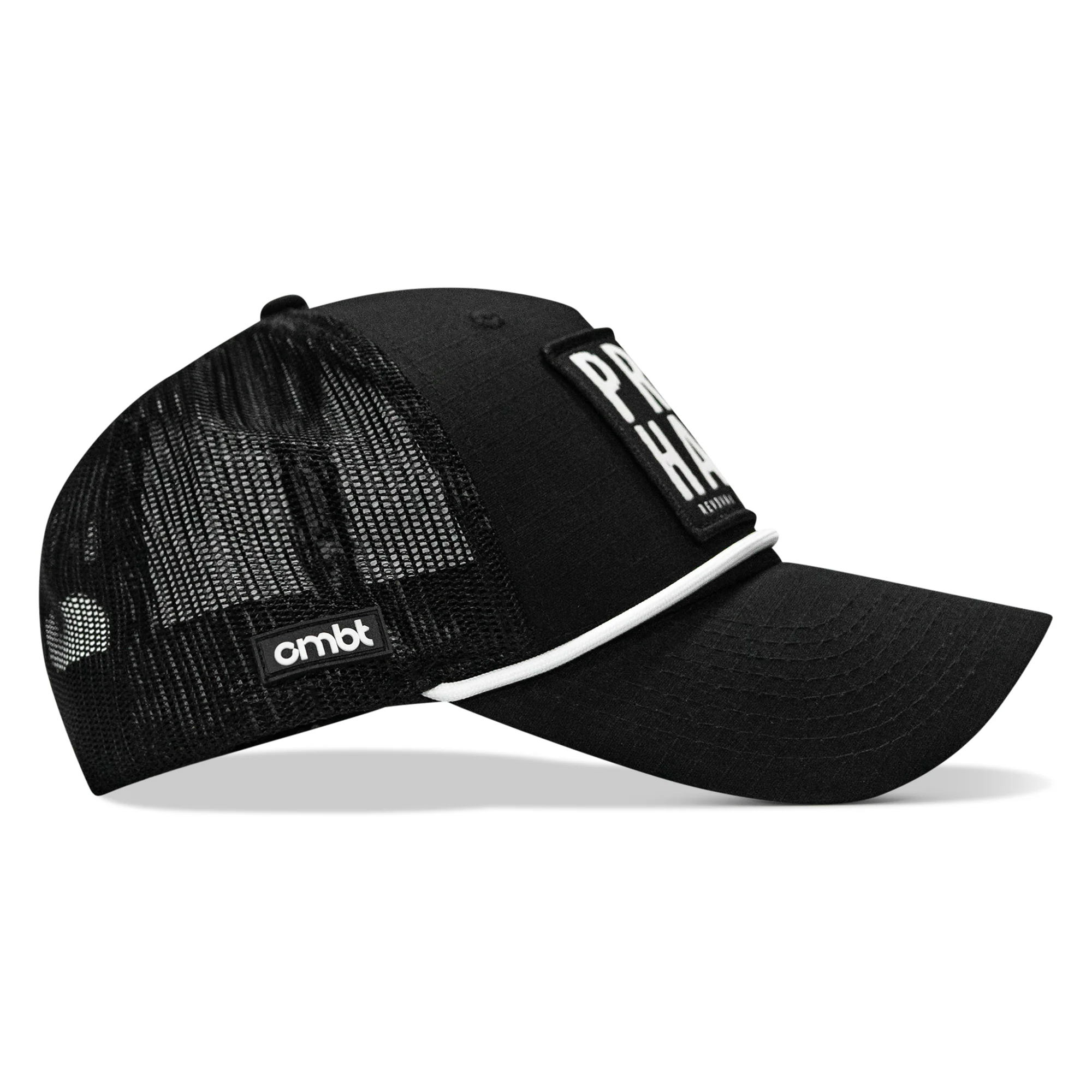 Pray Hard Classic 5 Panel Ripstop Rope Snapback Hat - Image 6