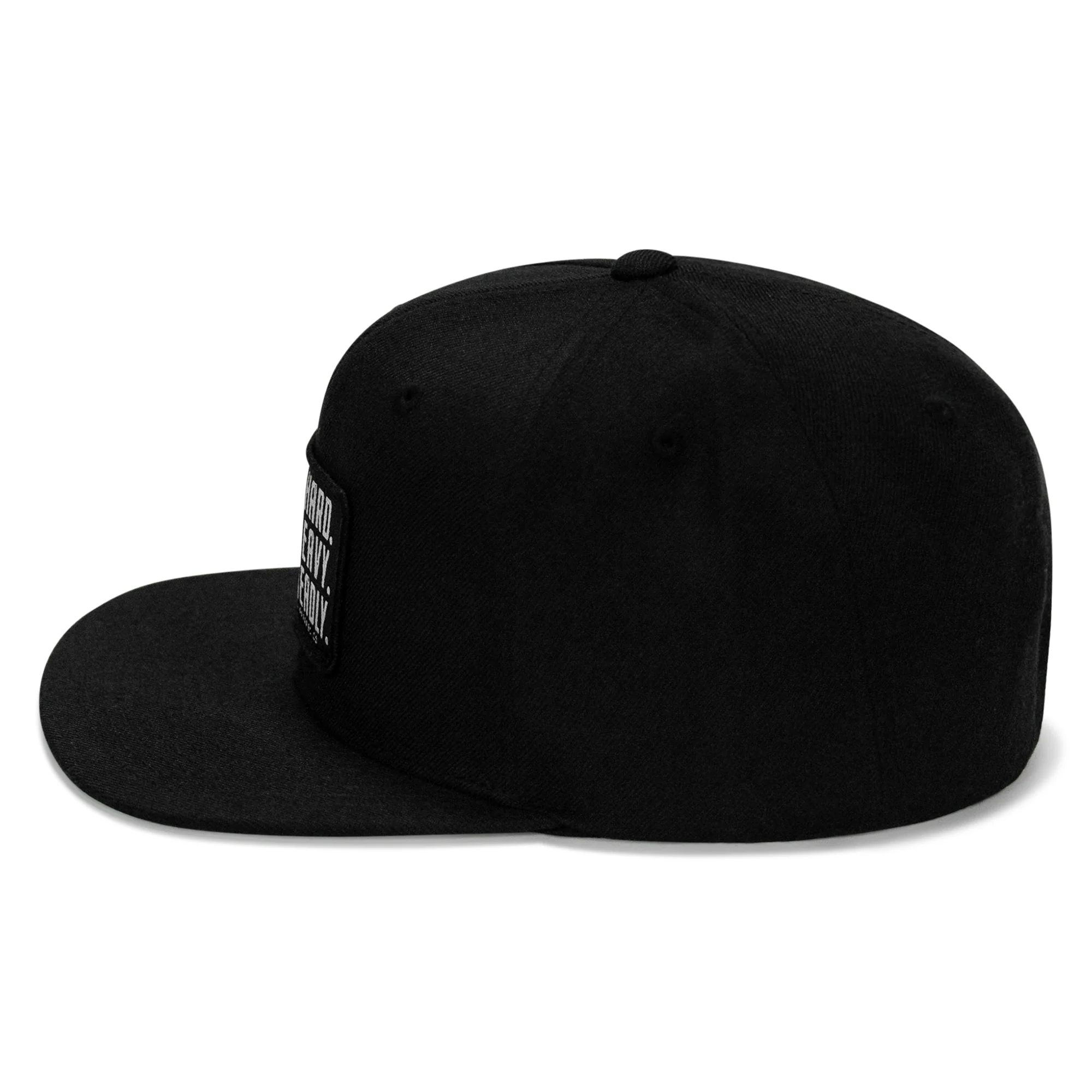 Pray Hard. Lift Heavy. Stay Deadly Patch Flatbill Hat - Image 9