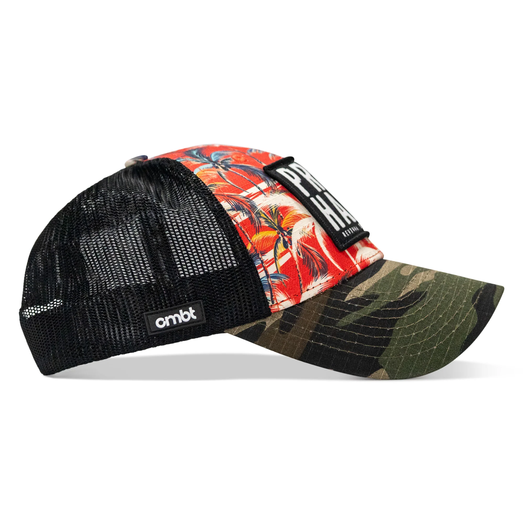 Pray Hard Patch Original Ripstop Snapback Hat - Image 45