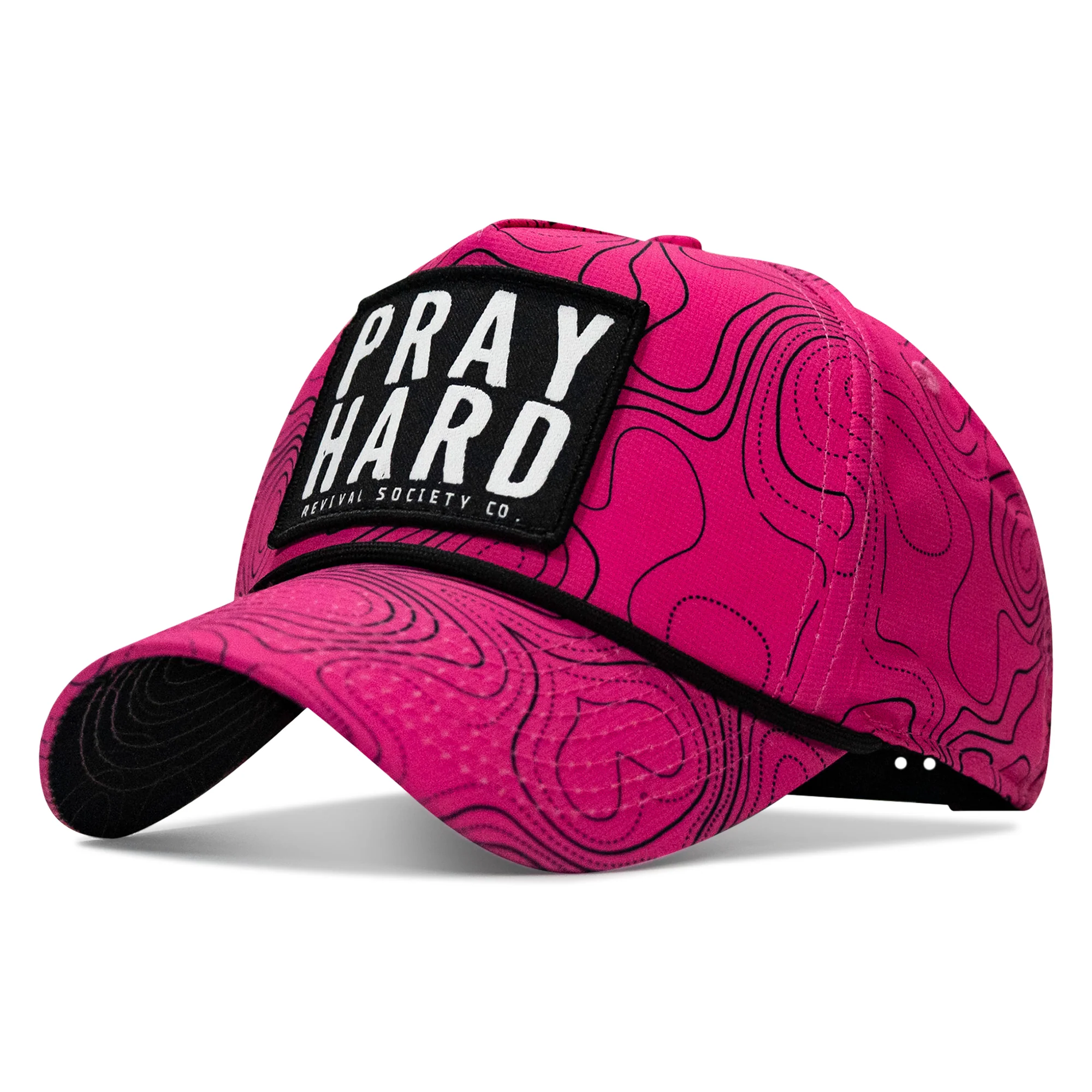 Pray Hard Patch Waterproof Weekender Snapback - Image 17