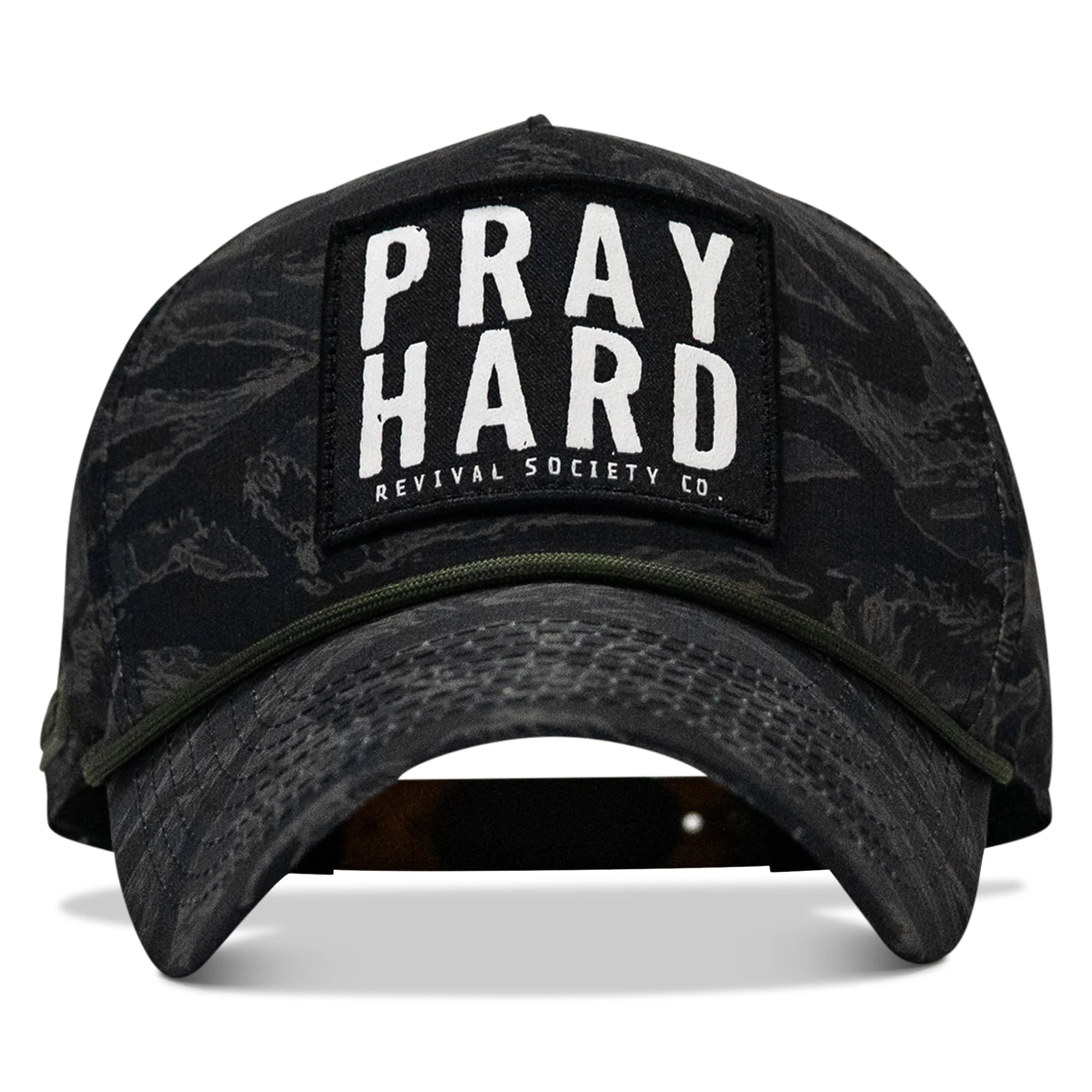 Pray Hard Patch Waterproof Weekender Snapback - Image 22