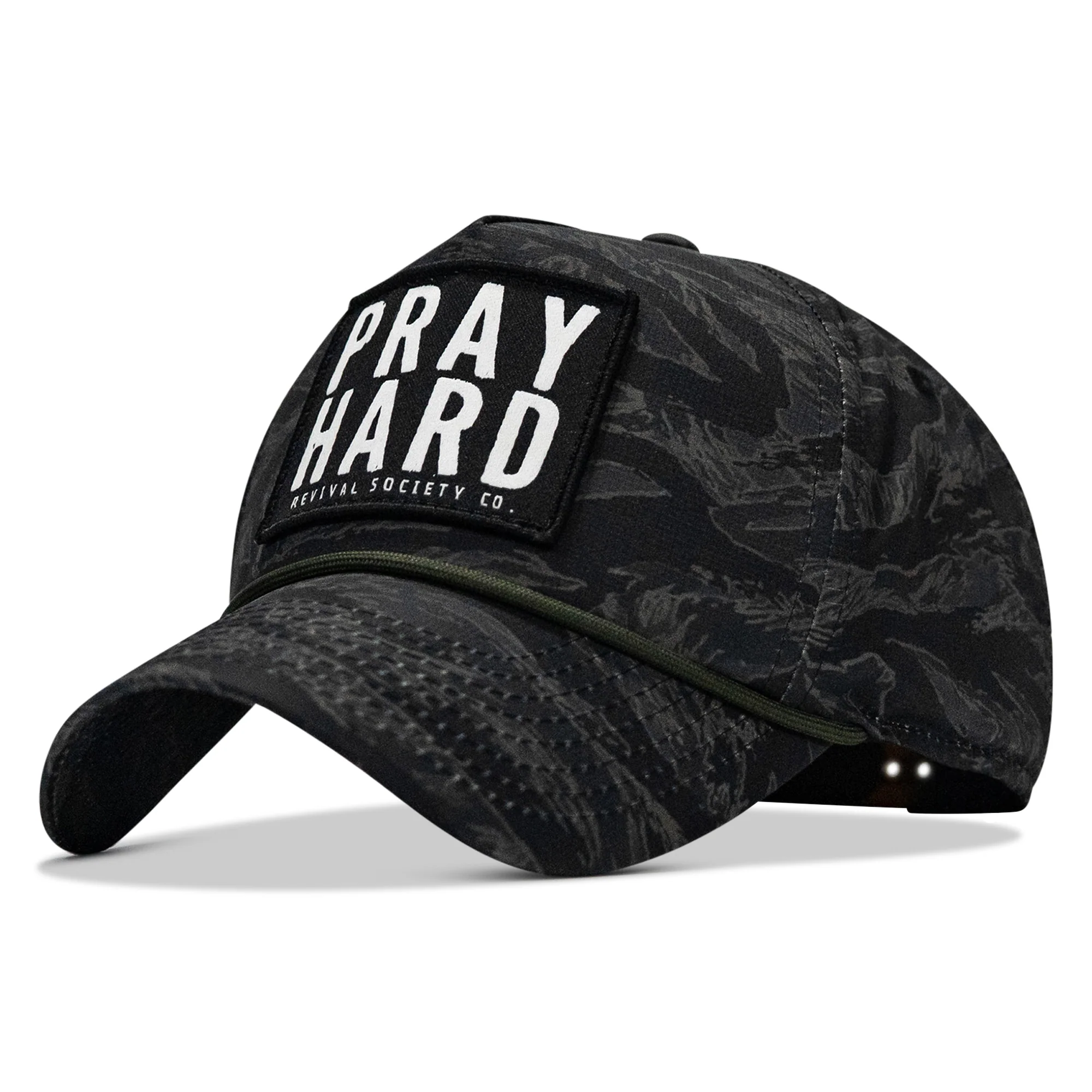 Pray Hard Patch Waterproof Weekender Snapback - Image 23