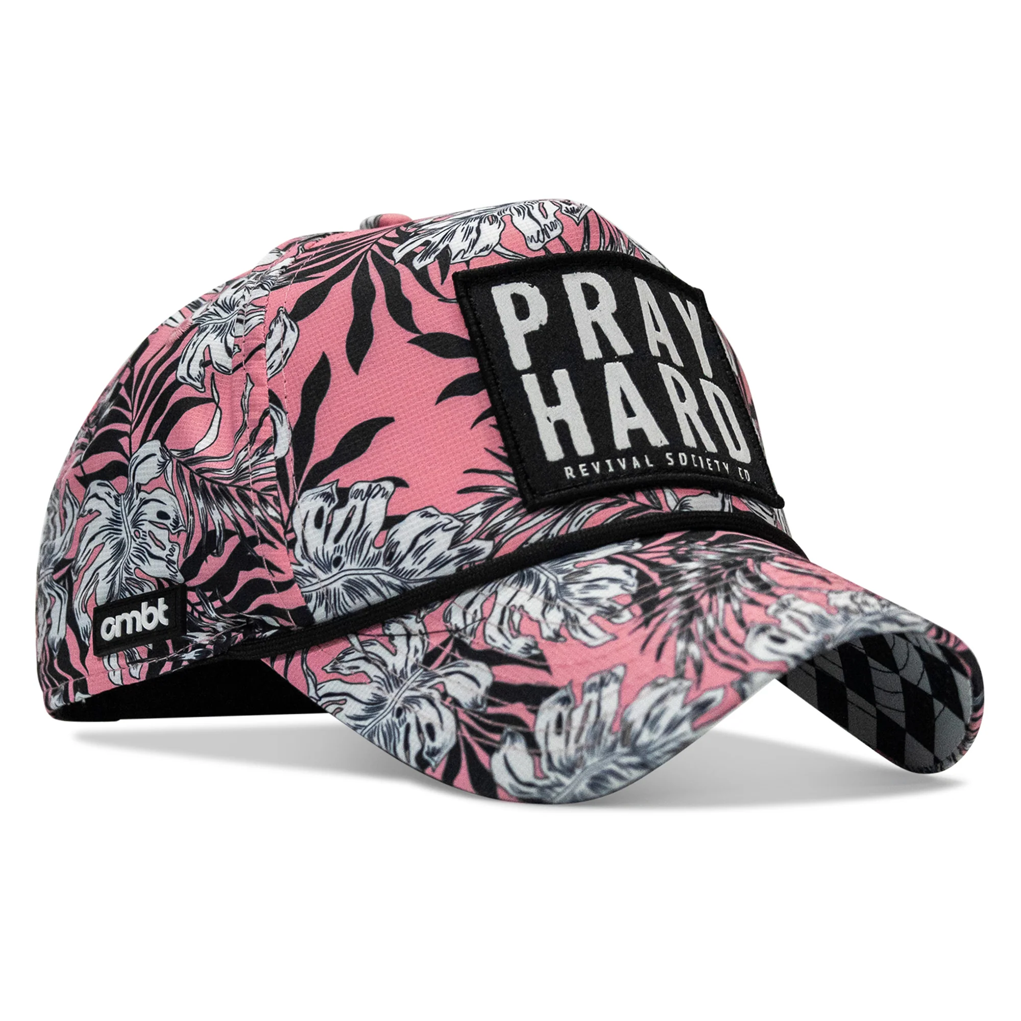 Pray Hard Patch Waterproof Weekender Snapback - Image 4
