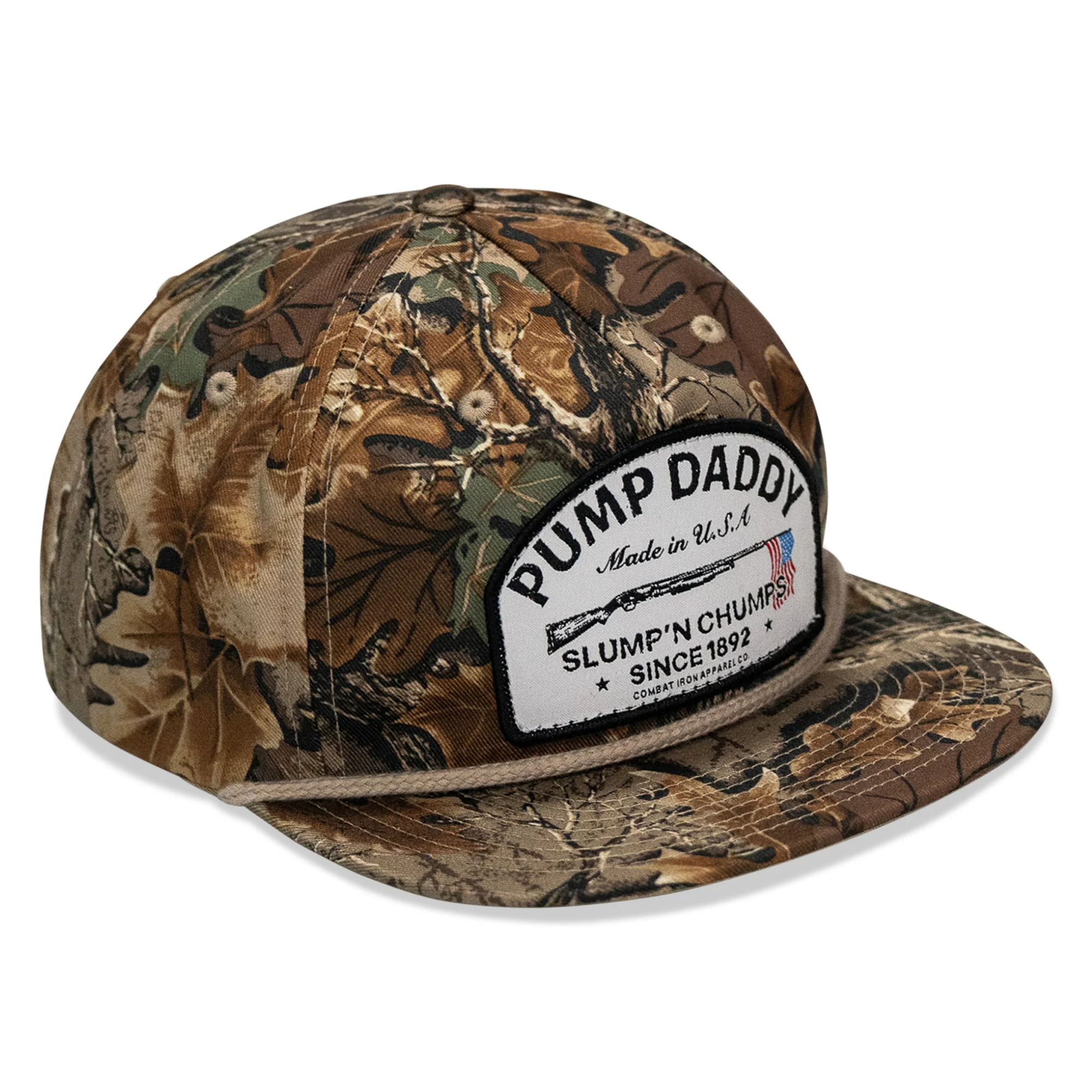 Pump Daddy Original Patch Flat Bill SnapBack Hat - Image 20