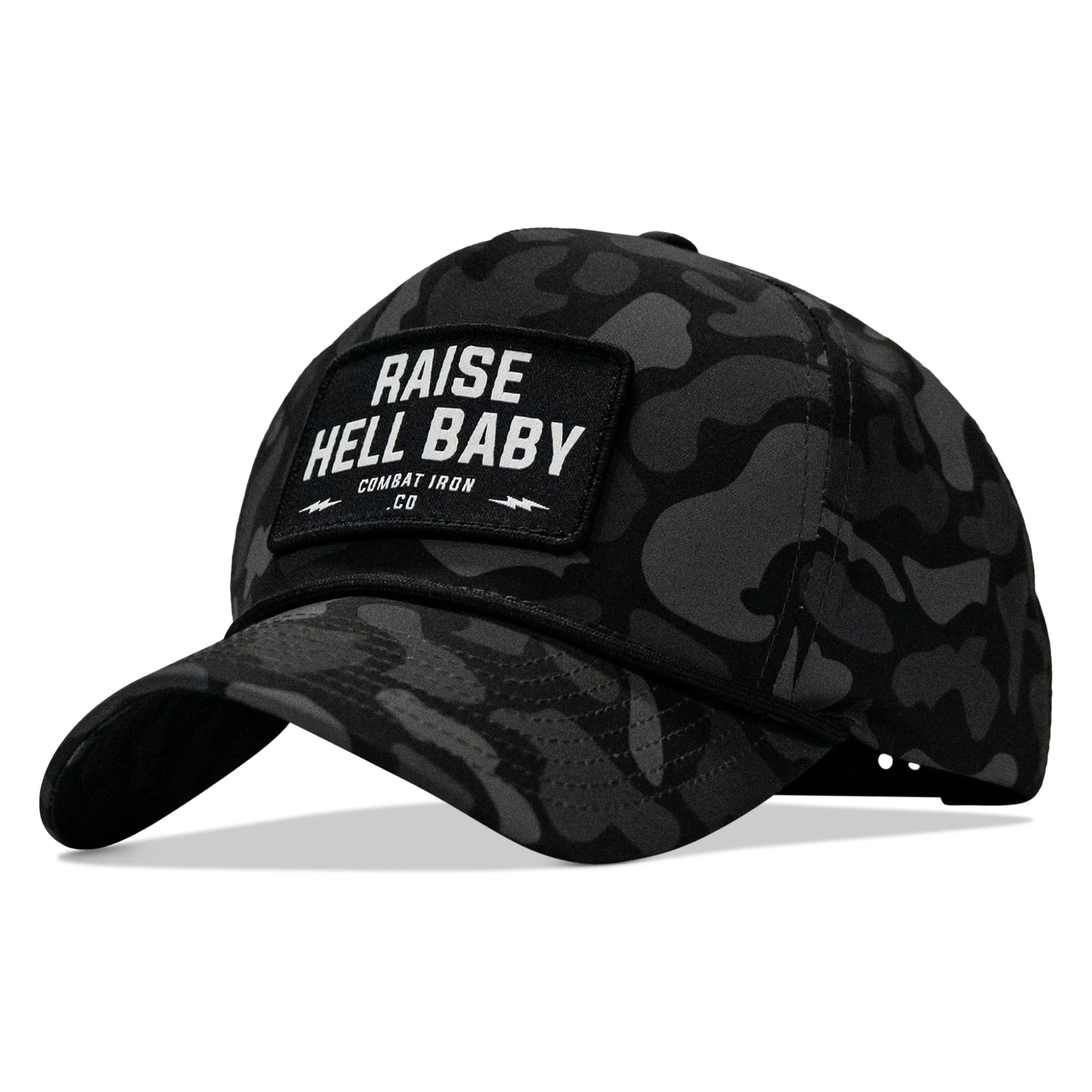 Raise Hell Baby 5 Pannel Rope Snapback Hat - Image 10