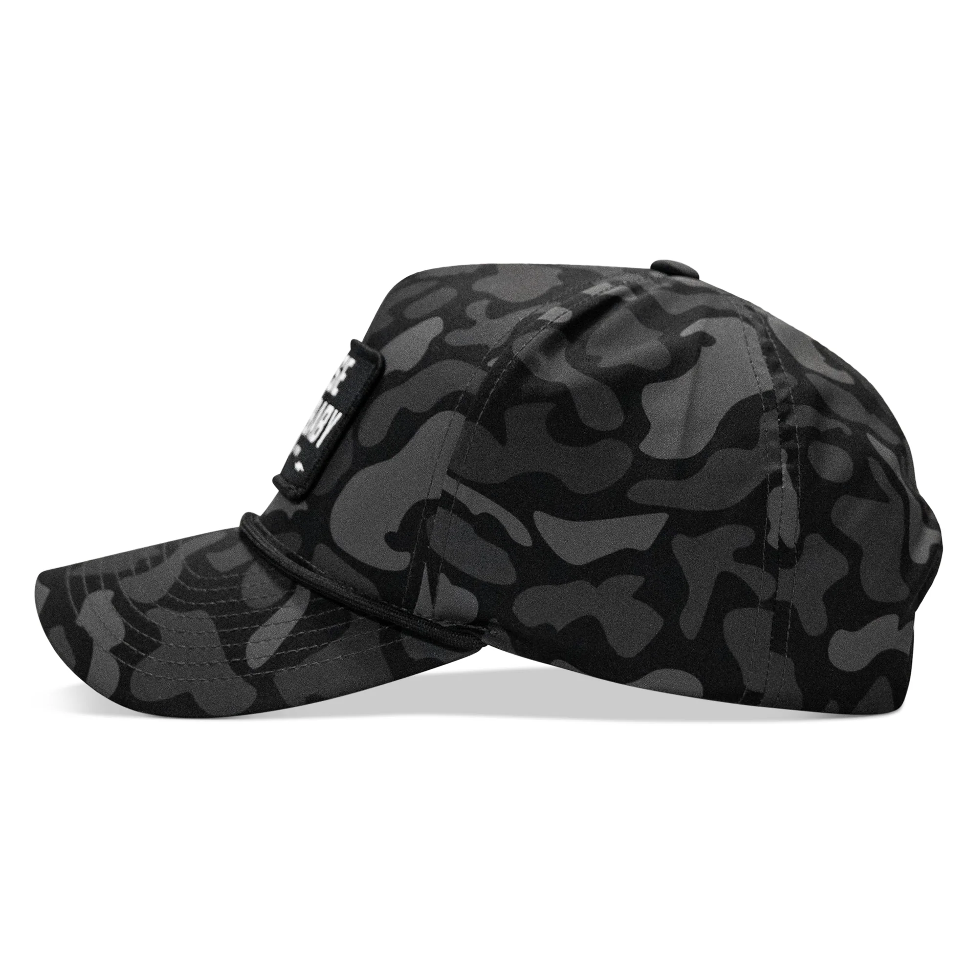 Raise Hell Baby 5 Pannel Rope Snapback Hat - Image 12