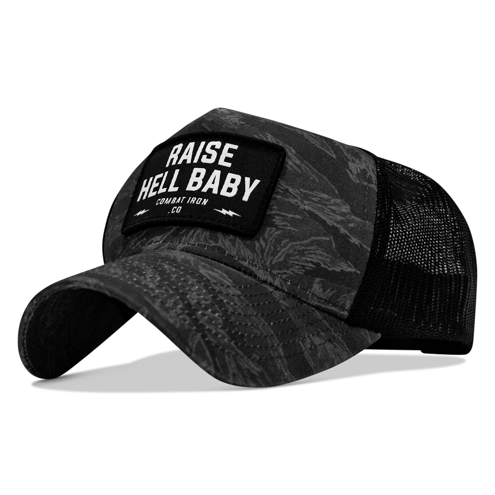 Raise Hell Baby Patch Five Panel Breacher Snapback Hat - Image 2