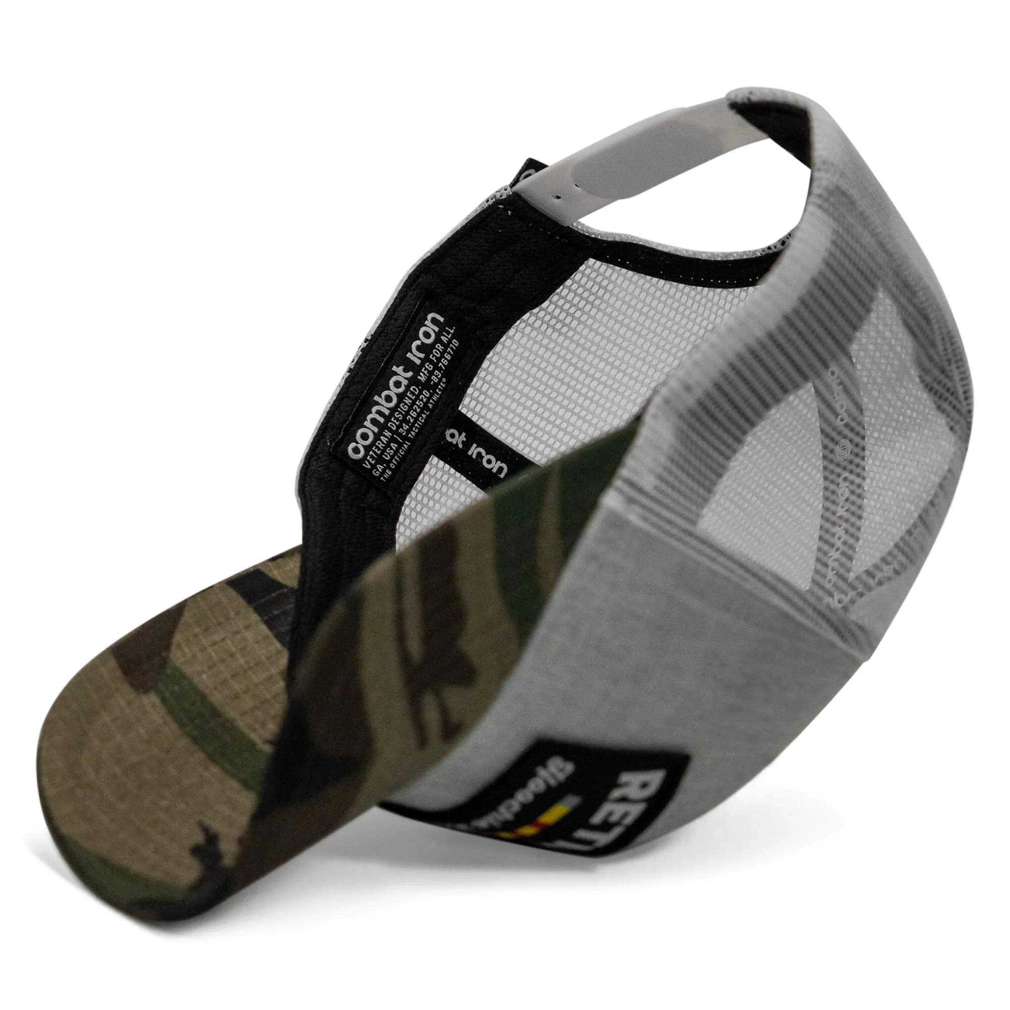 Retired Hoochie Daddy Ribbons Patch Original Ripstop Snapback Hat - Image 16