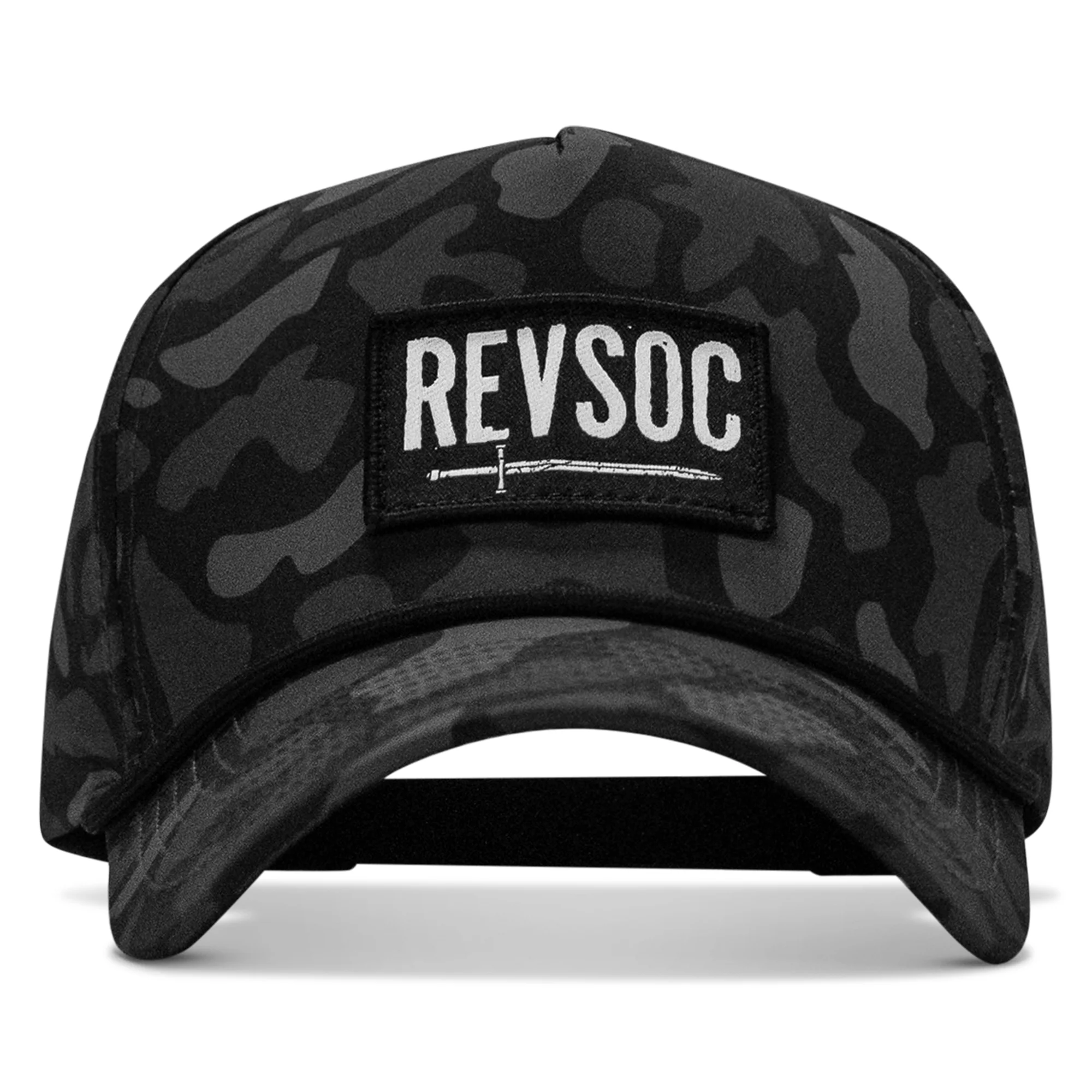 Revsoc Branded 5 Panel Rope Snapback Hat - Image 6