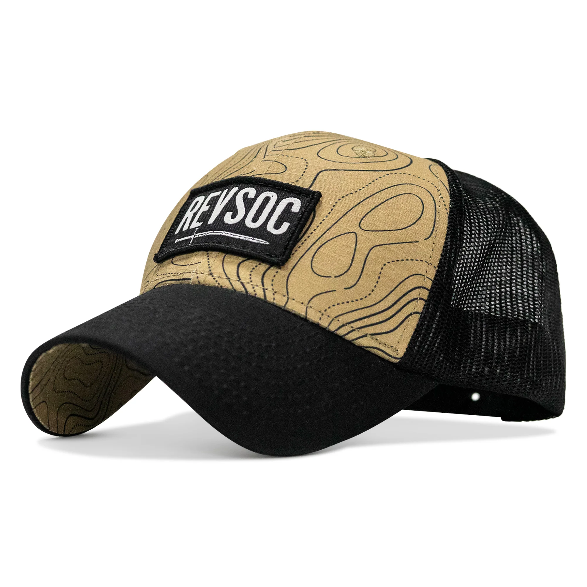REVSOC Classic Patch Original Ripstop Snapback Hat - Image 10