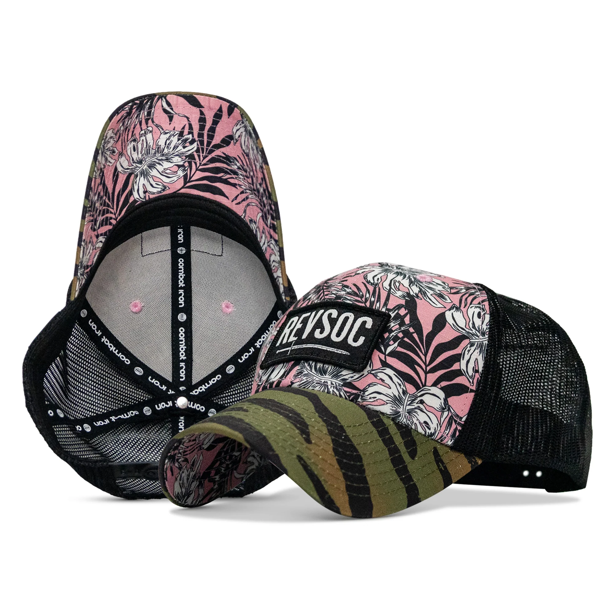 REVSOC Classic Patch Original Ripstop Snapback Hat - Image 22