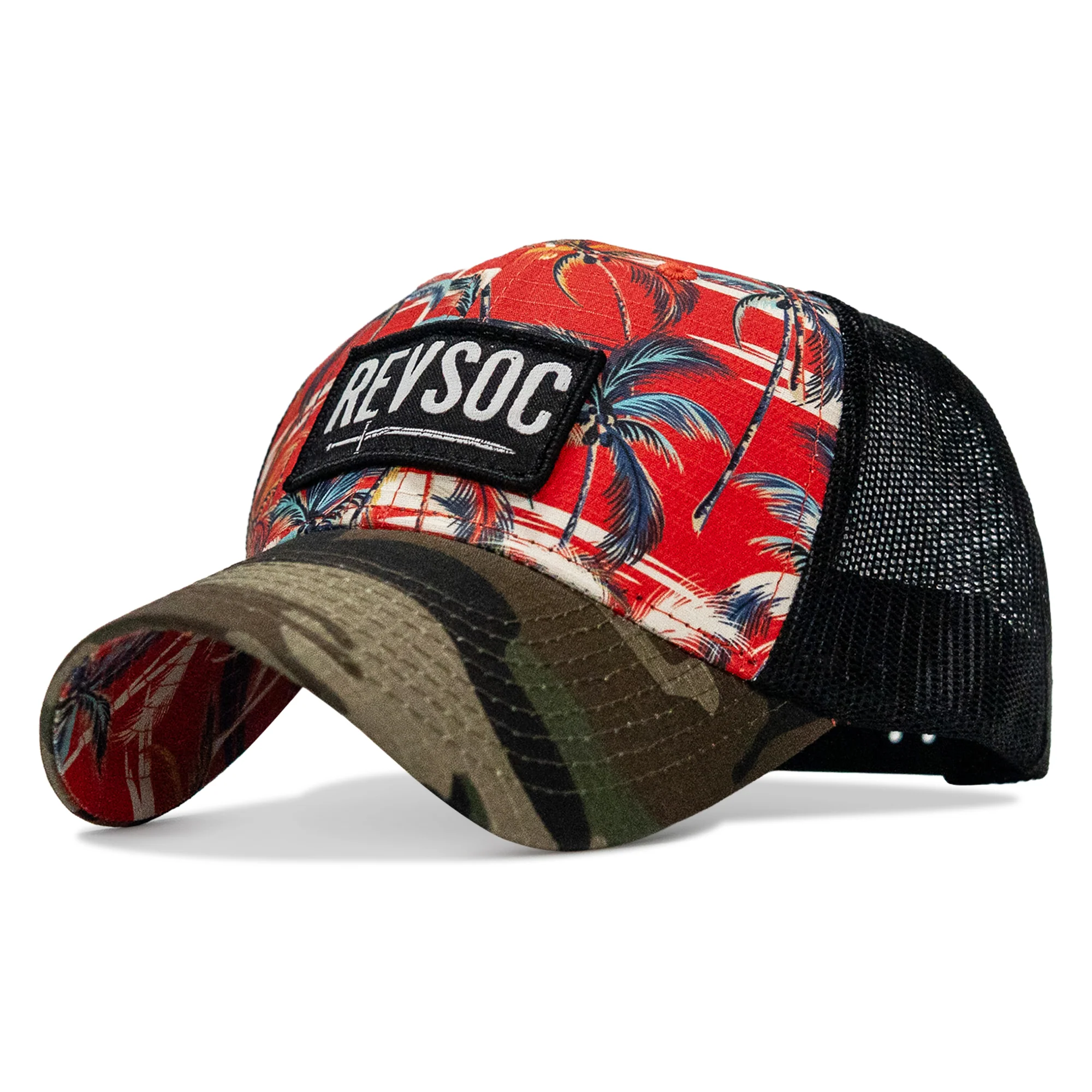 REVSOC Classic Patch Original Ripstop Snapback Hat - Image 38