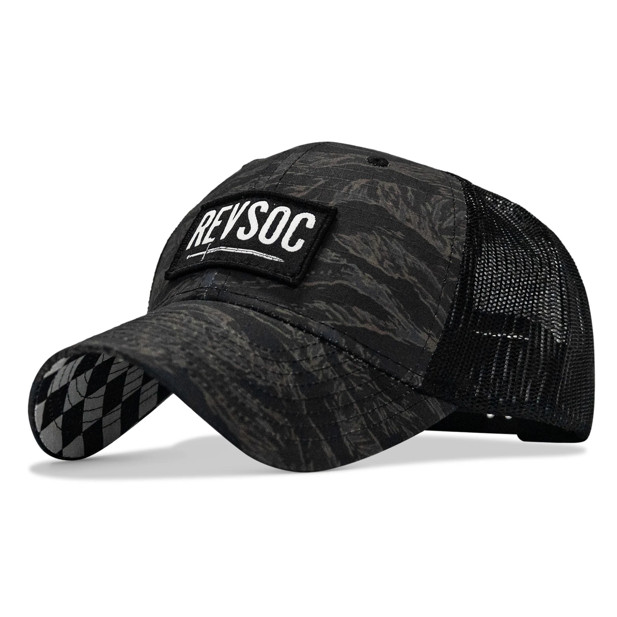 REVSOC Classic Patch Original Ripstop Snapback Hat - Image 45