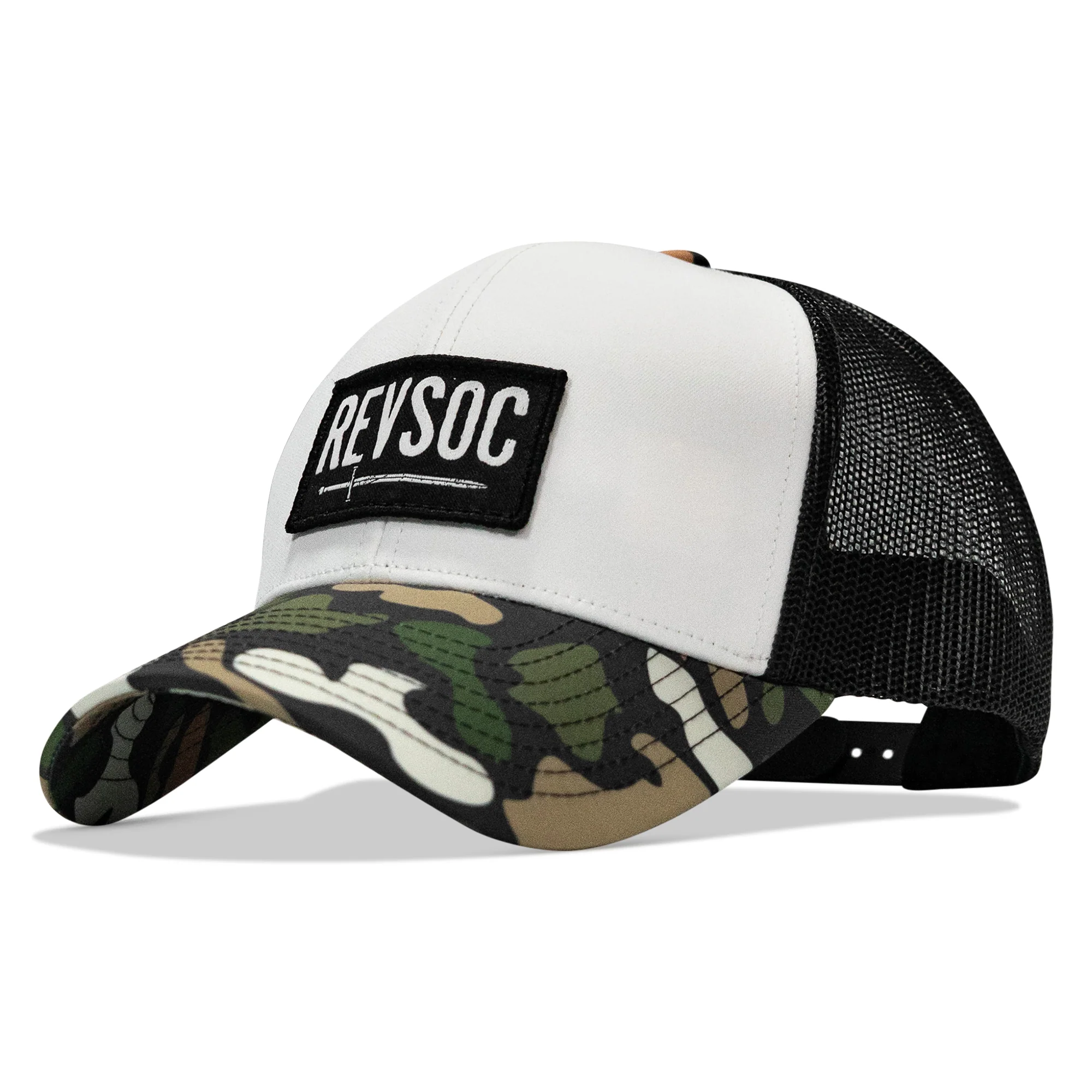 REVSOC Classic Patch Snapback Hat - Image 7