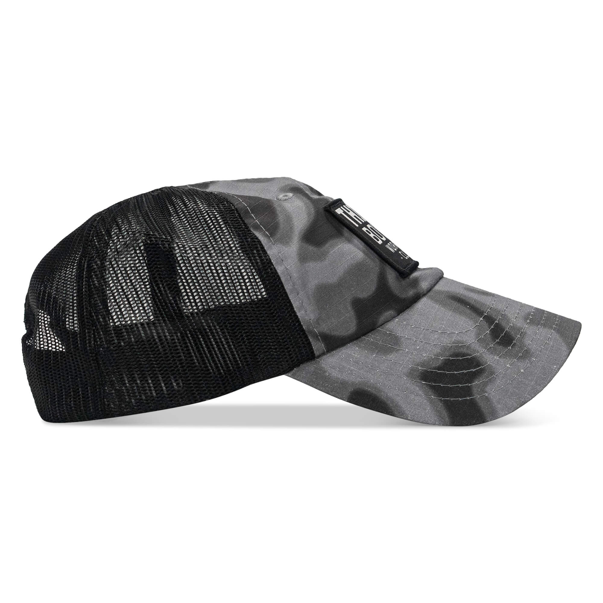 Ripstop Thicc Boys Workout Club Patch Tactical Ripstop Mesh Snapback Hat - Image 14