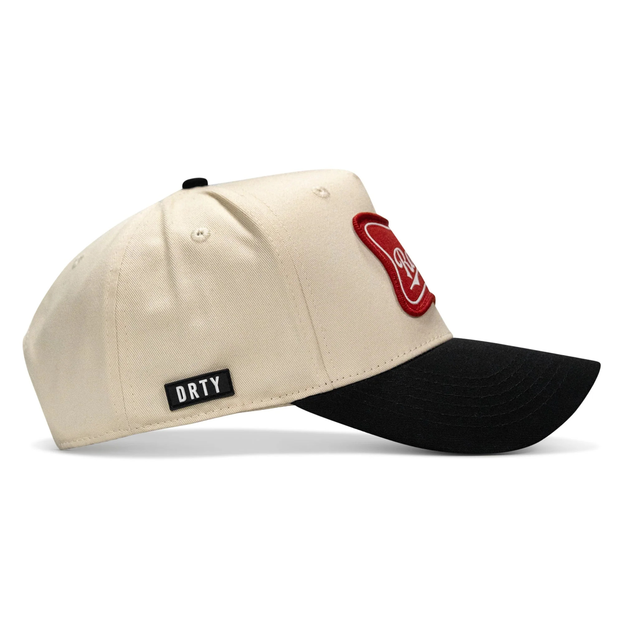 Rowdy Beer Patch Classic 5 Pannel Snapback Hat - Image 5
