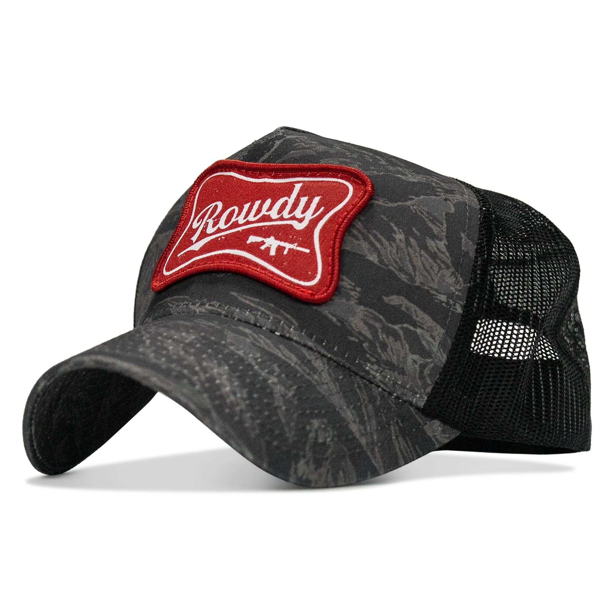 Rowdy Patch Five Panel Breacher Snapback Hat - Image 4