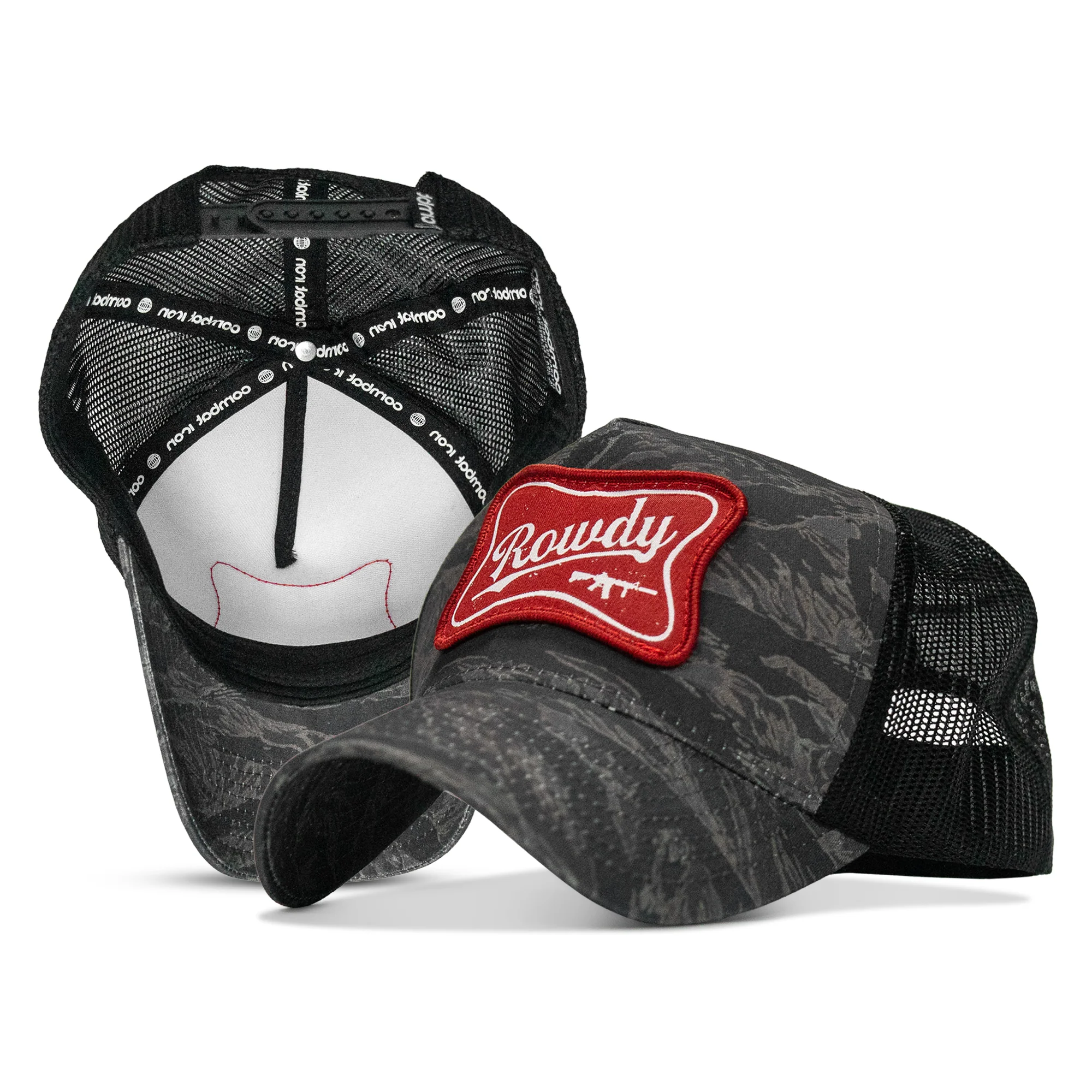 Rowdy Patch Five Panel Breacher Snapback Hat - Image 5